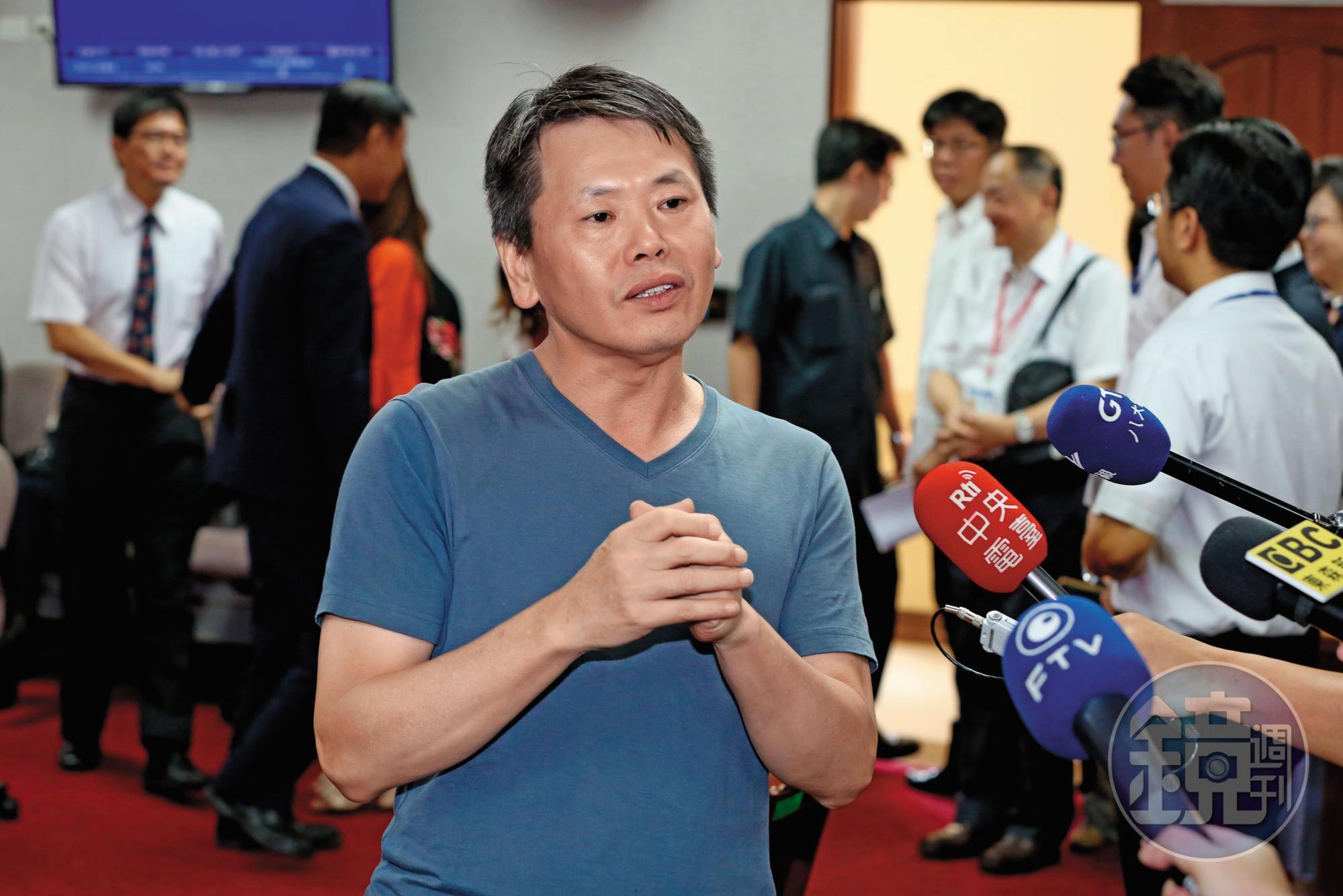 提名被做掉,國民黨立委林為洲堅持制度、奮戰到底。