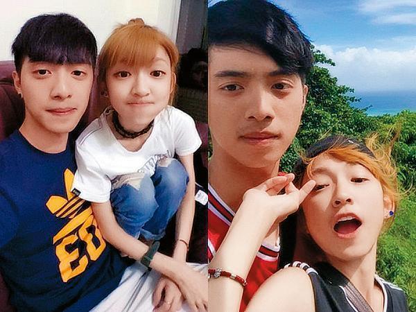 《大學生了沒》班對Ekko（左）、葛佳靈（右）鬧分手時，陳天仁無縫接軌與男方傳出戀情，被網友罵慘。（翻攝自Ekko臉書）