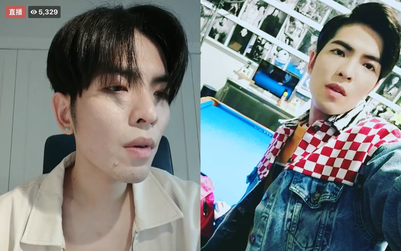 蕭敬騰今在臉書開了「猶豫的直播」，滔滔不絕講了1個多小時。