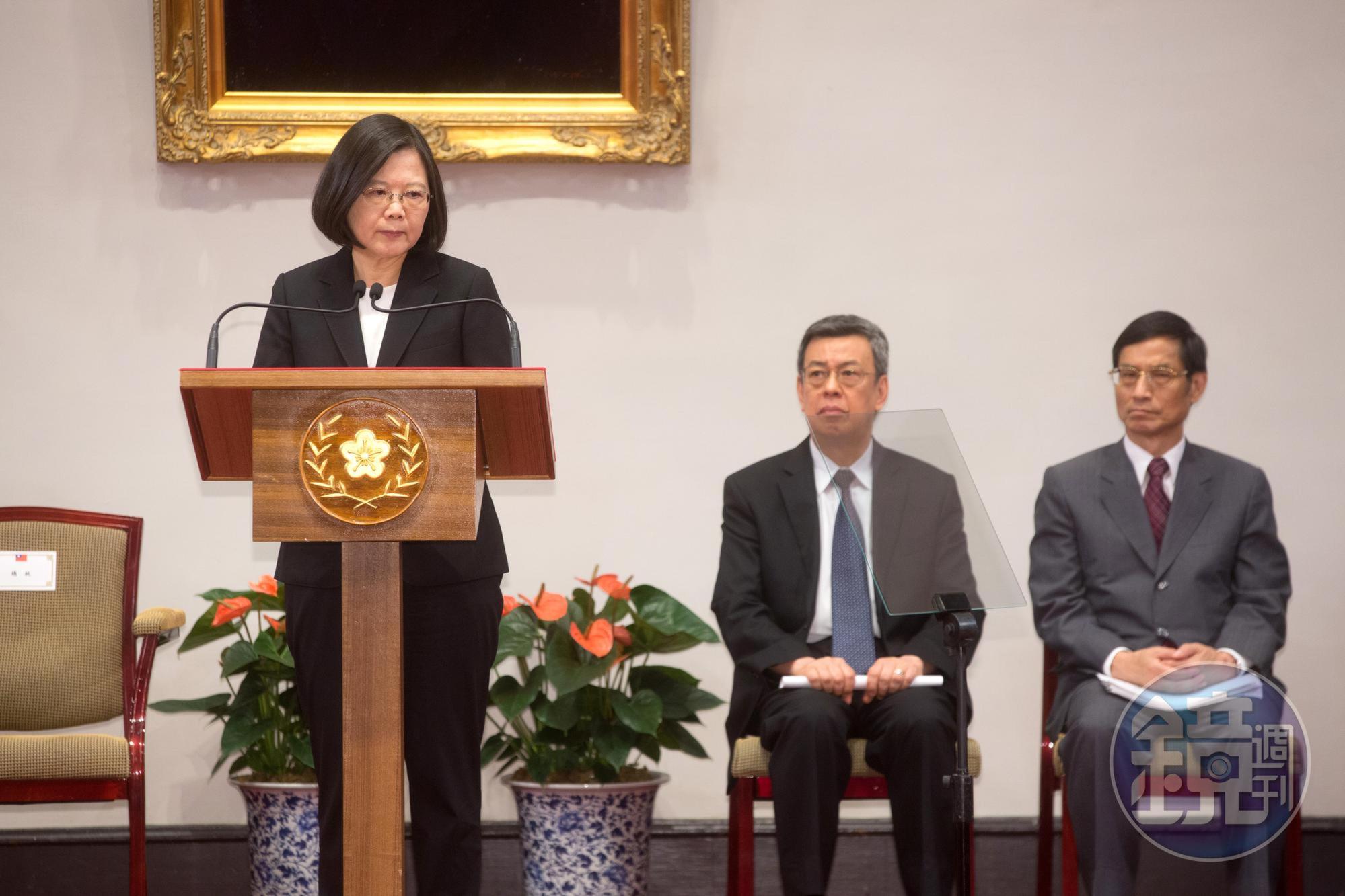蔡英文總統借重陳建仁科學家善於實證的特質,讓年改順利完成。