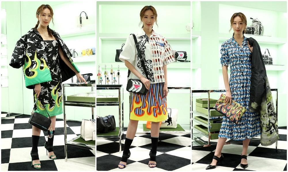 PRADA SOGO敦化館重新開幕，以與米蘭總店相同的概念作設計，以品牌經典形象與美學元素為特色。（品牌提供）