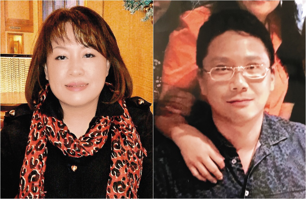 中澤（右）、呂女（左）和呂女胞妹將25億日圓公款以地下匯兌洗錢到台灣。（翻攝臉書）