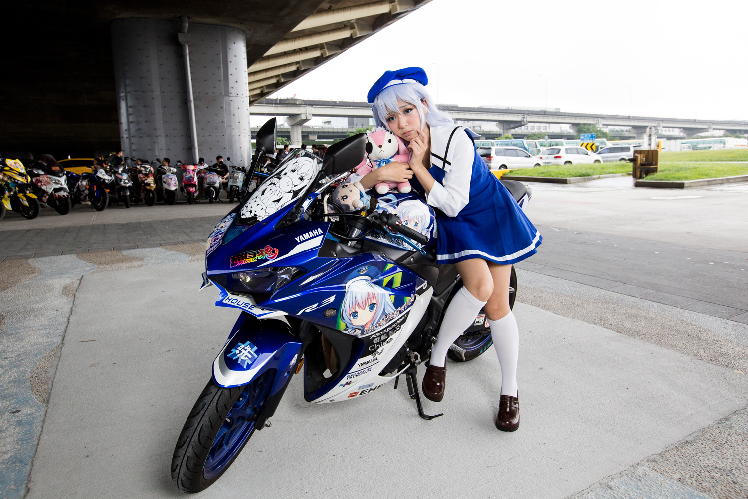 痛車文化源自日本,2016年開放合法上路後,在台灣也逐漸風行。