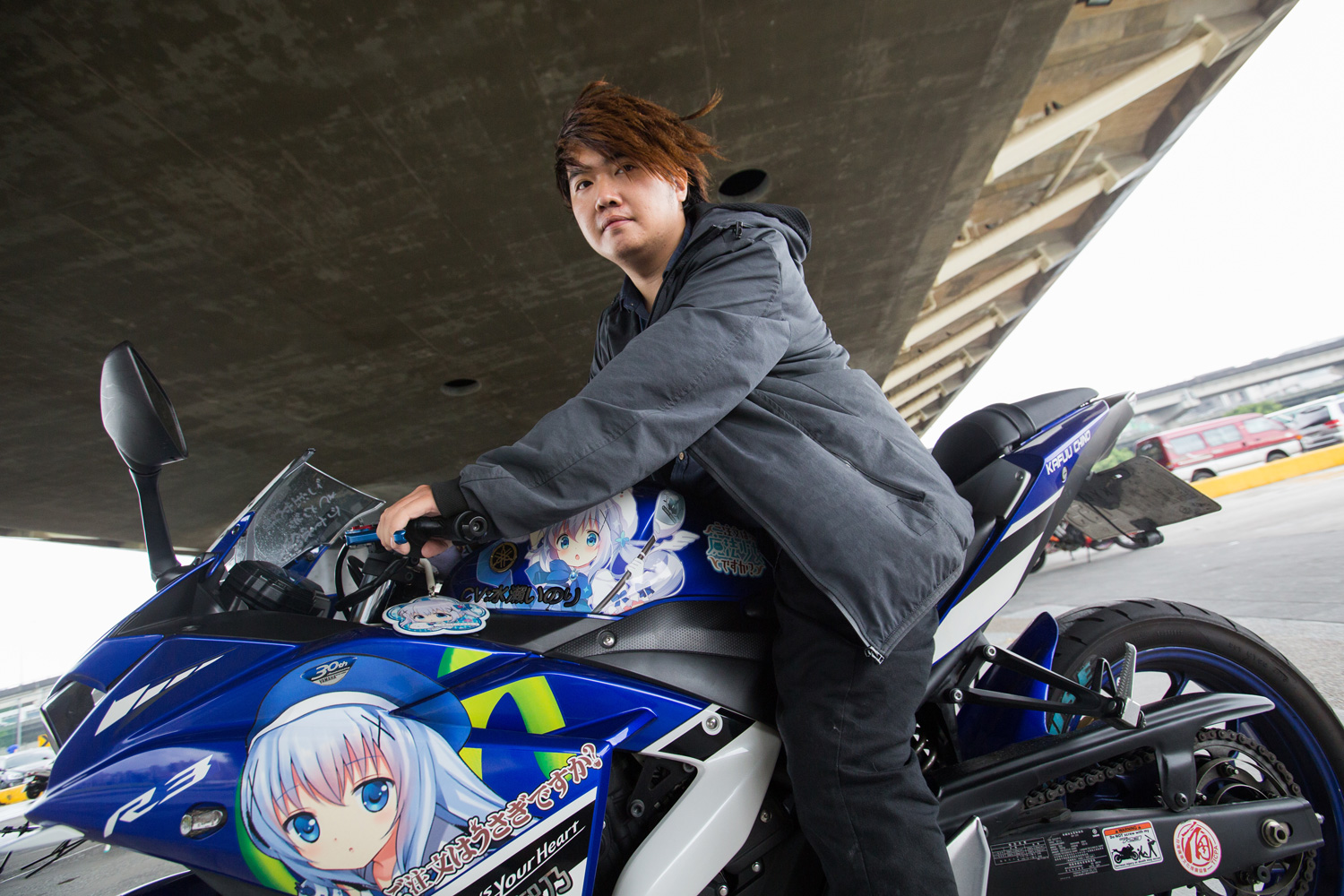 痛車車主羽晞。