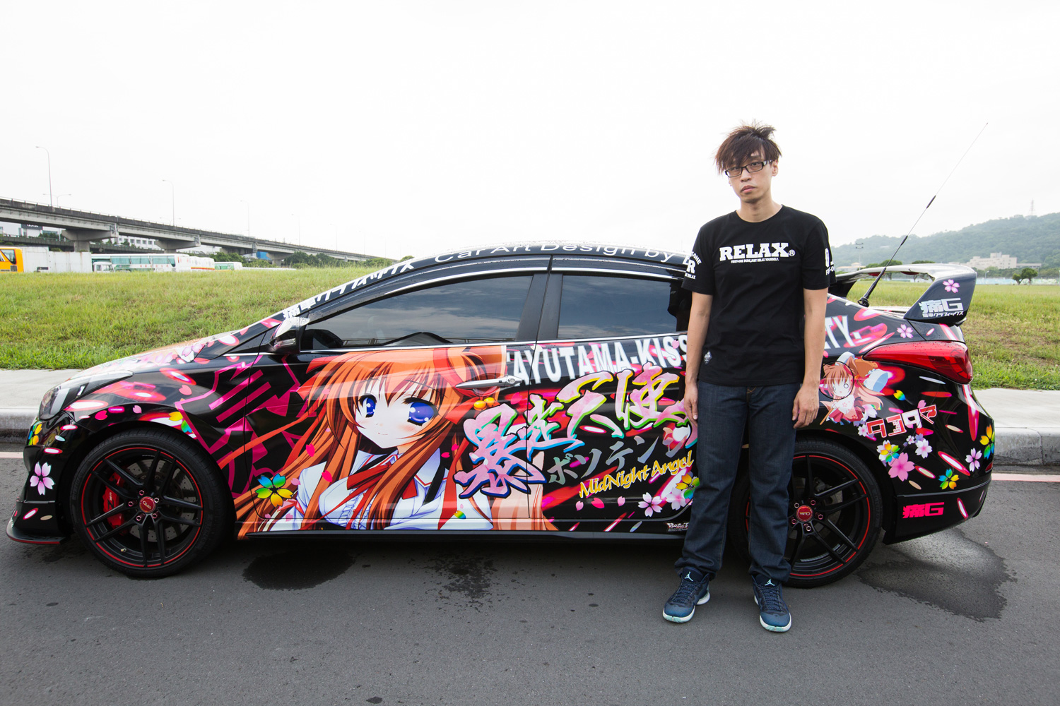 痛車車主阿杰。