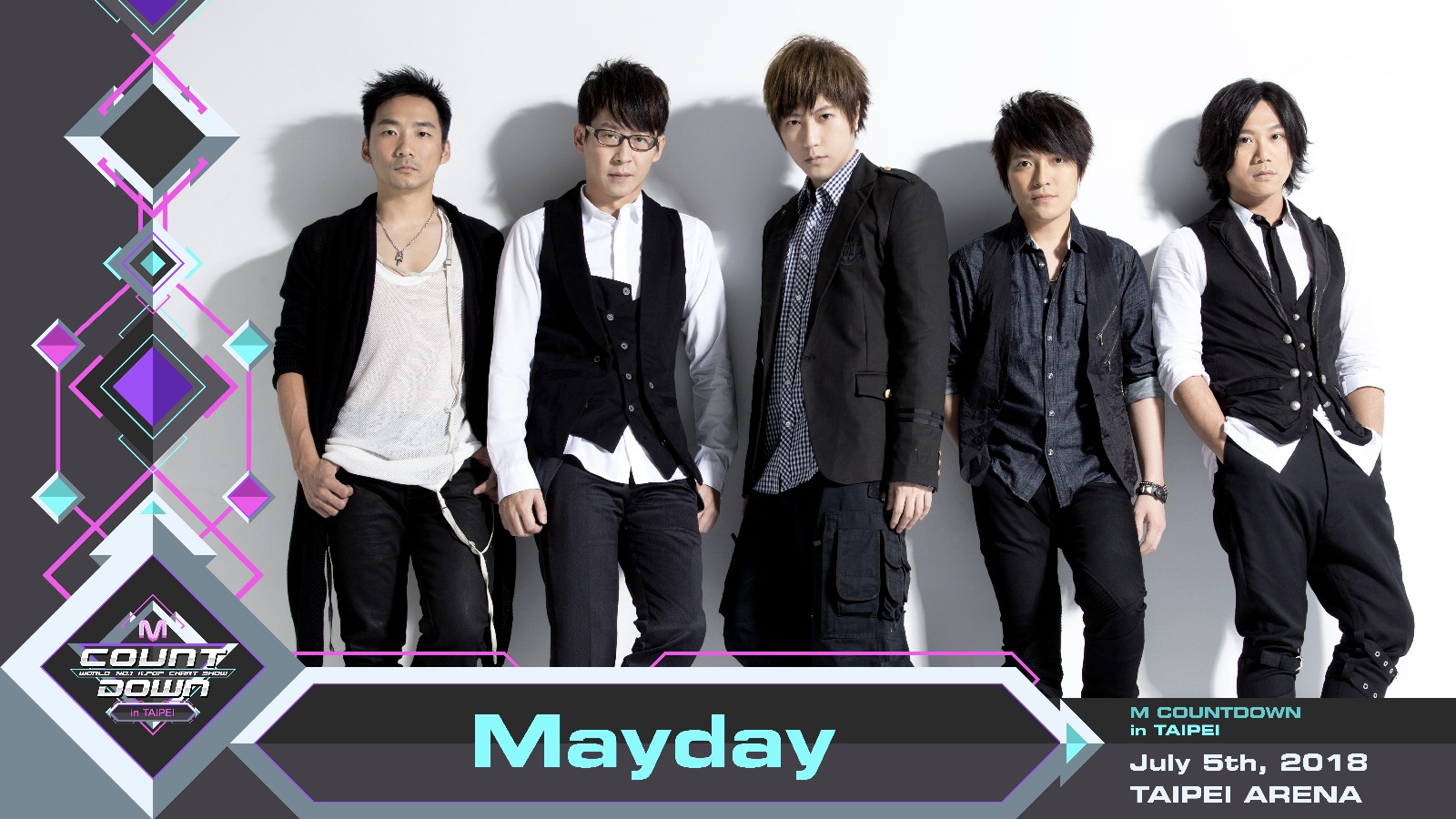 有華人披頭四之稱的五月天將擔任《M!Countdown in Taipei》表演嘉賓。（寬宏藝術提供）