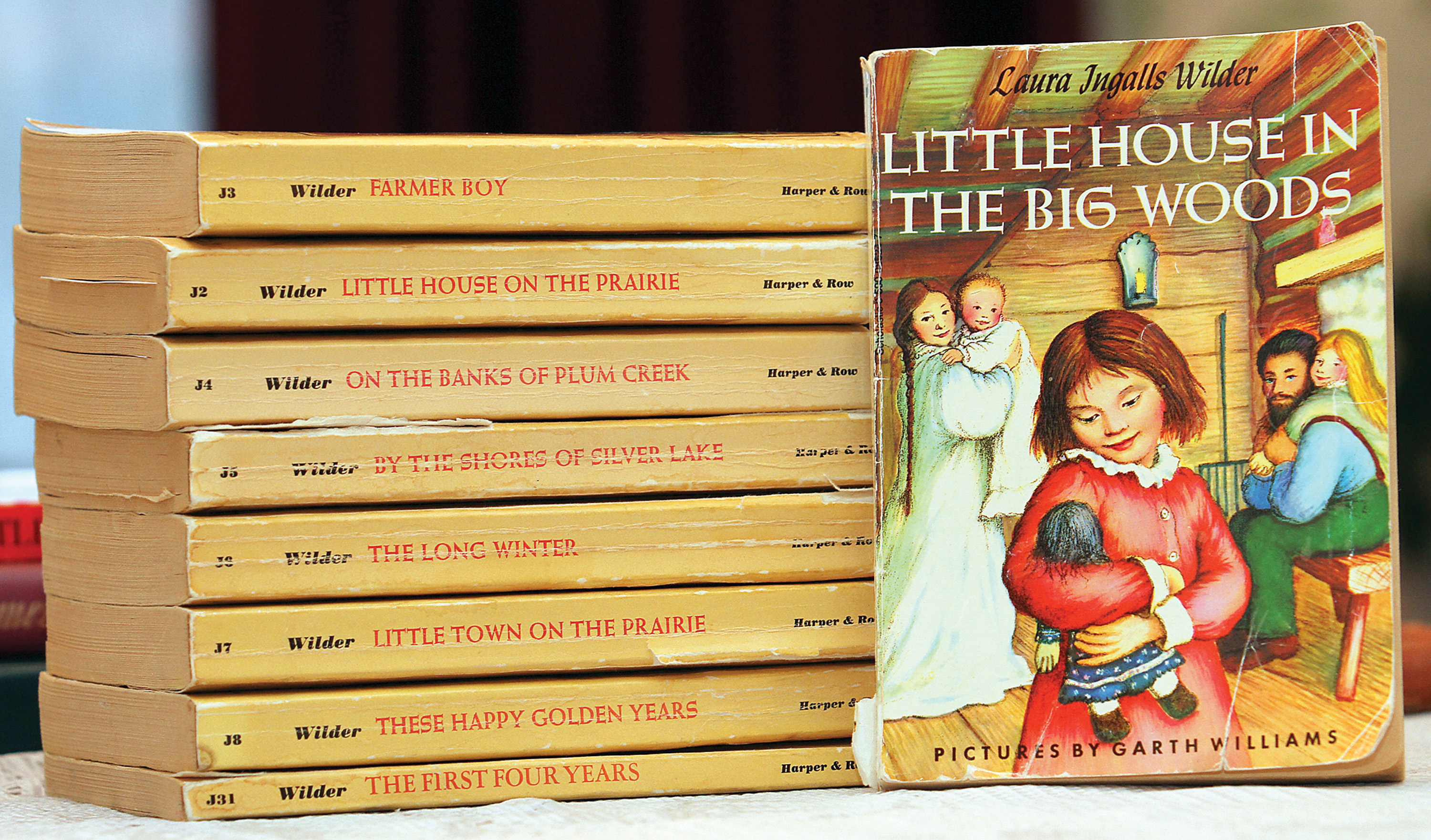 羅蘭的《小木屋》系列被視為童書經典。（ 東方IC）