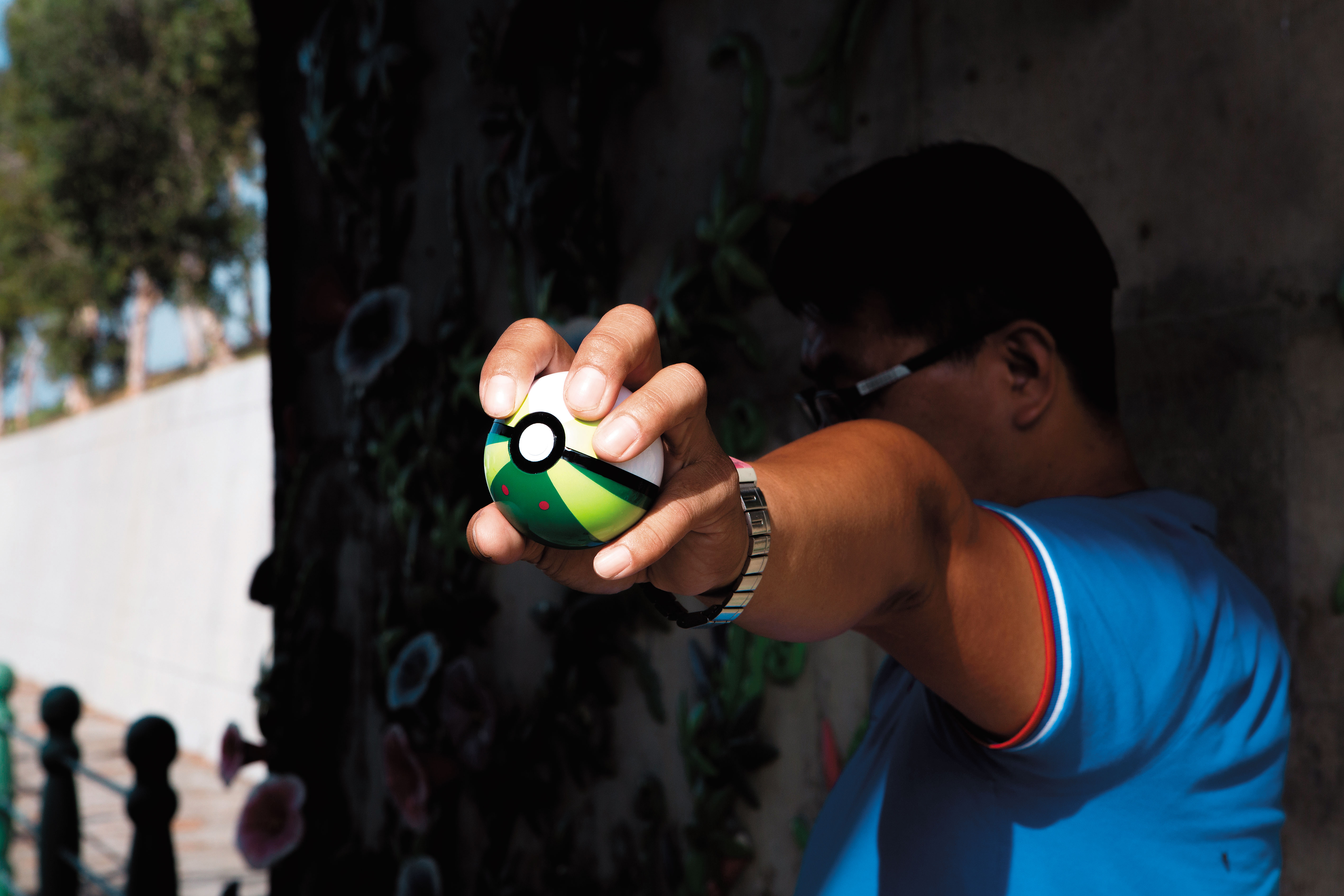 42歲的李天才不願曝光。他從小在北港長大，卻是玩了遊戲之後，才認識許多不同年齡層的寶友。