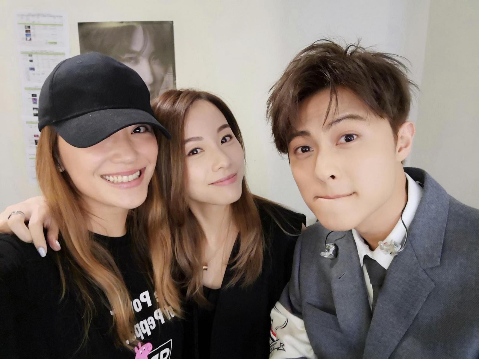 王子與鄧麗欣透過應采兒牽線而相識。(摘自王子臉書)