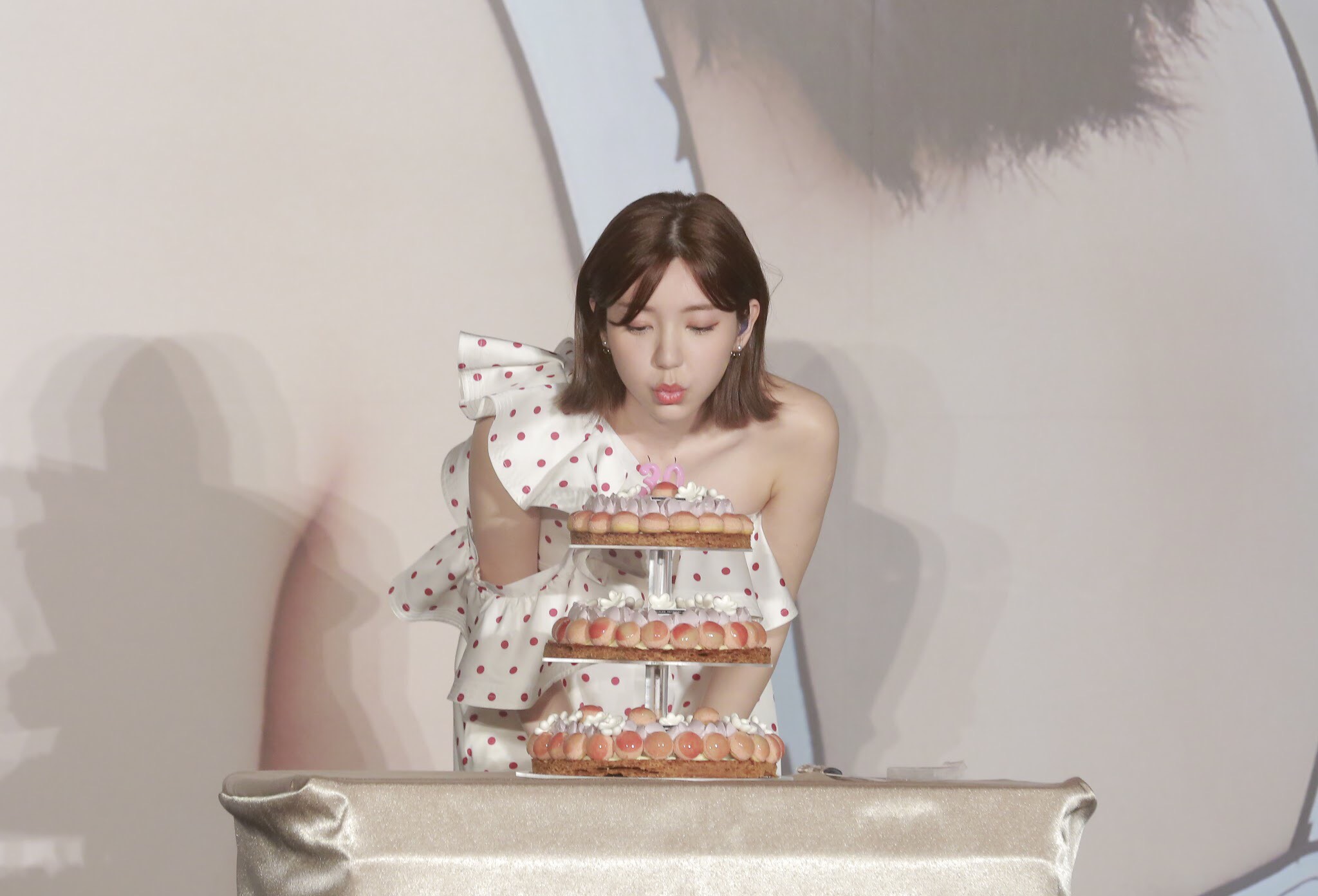 郭雪芙今天過生日，特地舉辦「I LOVE YOU」生日會。