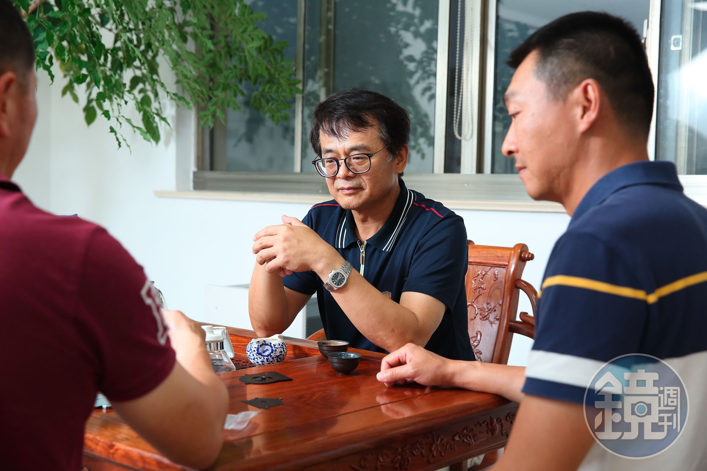 許振焜識人惜才，網羅好手，合力壯大安力國際規模。