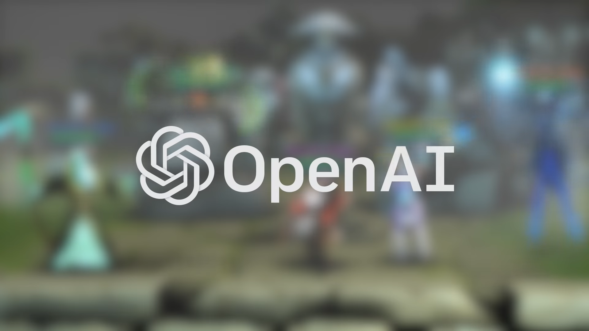 由多家科技、產業大廠贊助支持的OpenAI終於研製出了合作型AI（圖片來源：官方影片）
