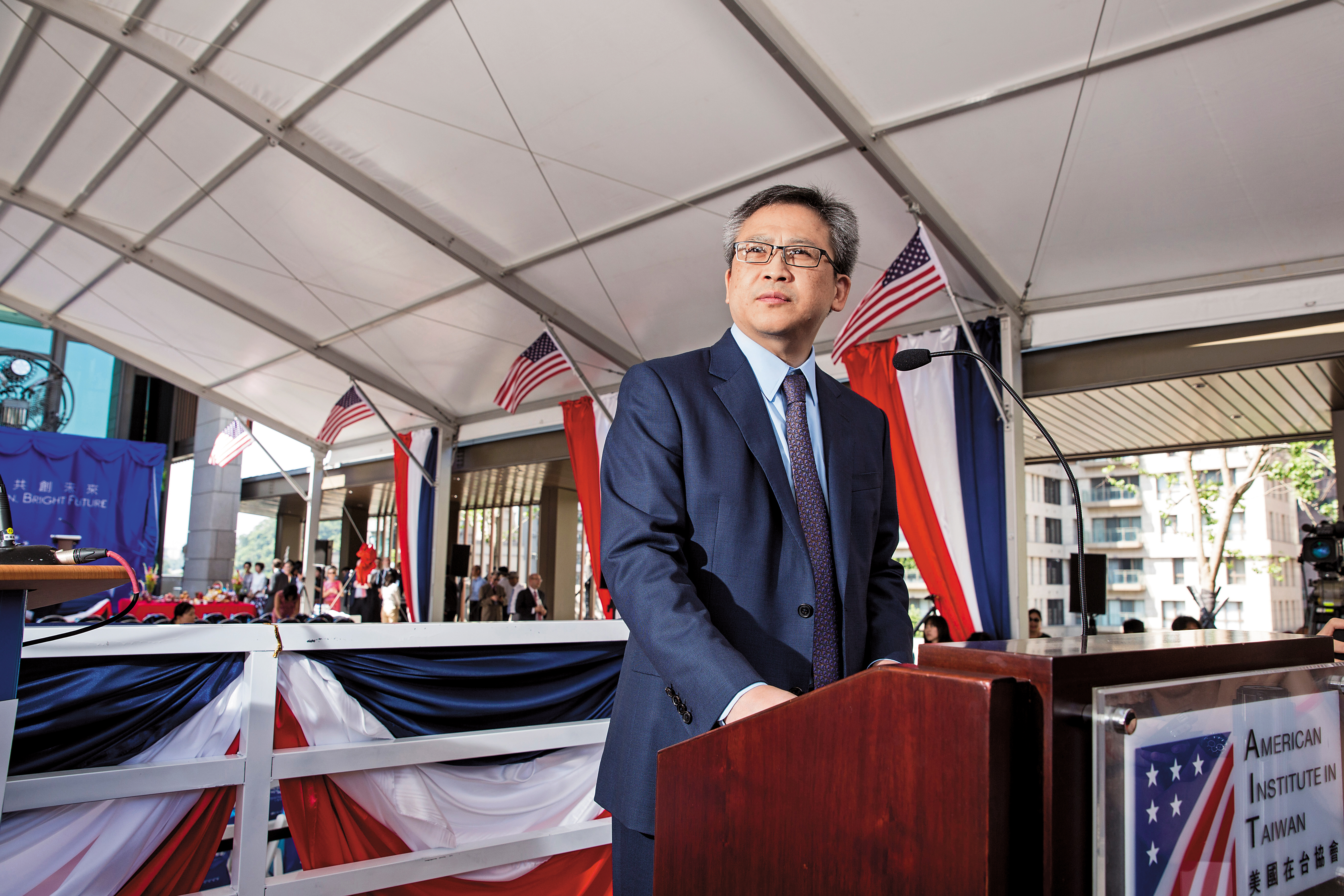 從規劃到完工，AIT內湖新館蓋了9年、歷經4位處長，終於在今年6月舉行落成典禮。