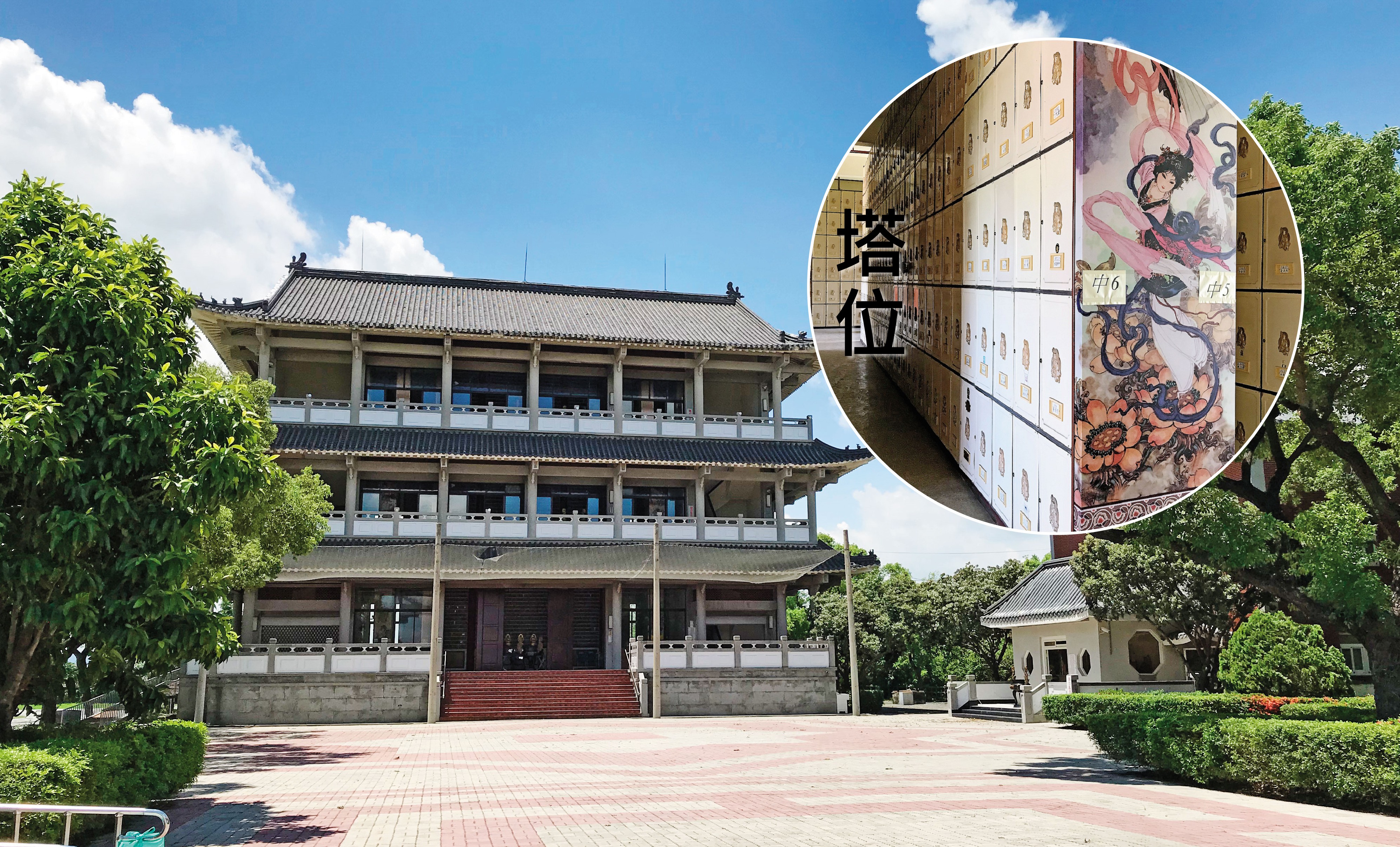 屏東歸園納骨塔原是亡者安息之地，卻爆發工作人員與不肖殯葬業者聯手盜賣塔位。