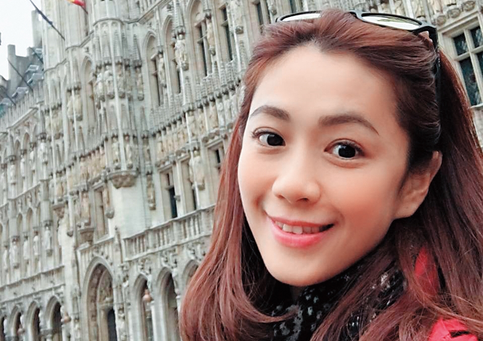 柯以柔嫁郭宗坤育有1子2女，老大和老二相差1歲半。（翻攝自柯以柔臉書）