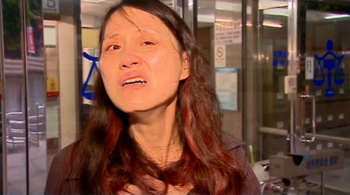 惡房東張淑晶遭判8年2月徒刑，其中1年2月得以易科罰金，她的男性密友黃鐸則判無罪。（翻攝自中天新聞）