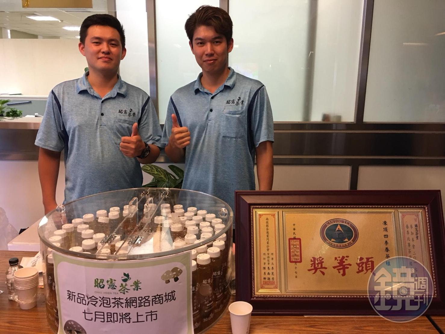 目前創業商品已有67項,涵蓋肉酥、蛋捲、咖啡、各類文創美食及時下最夯的保健食品,昭憲茶葉也頗受好評。