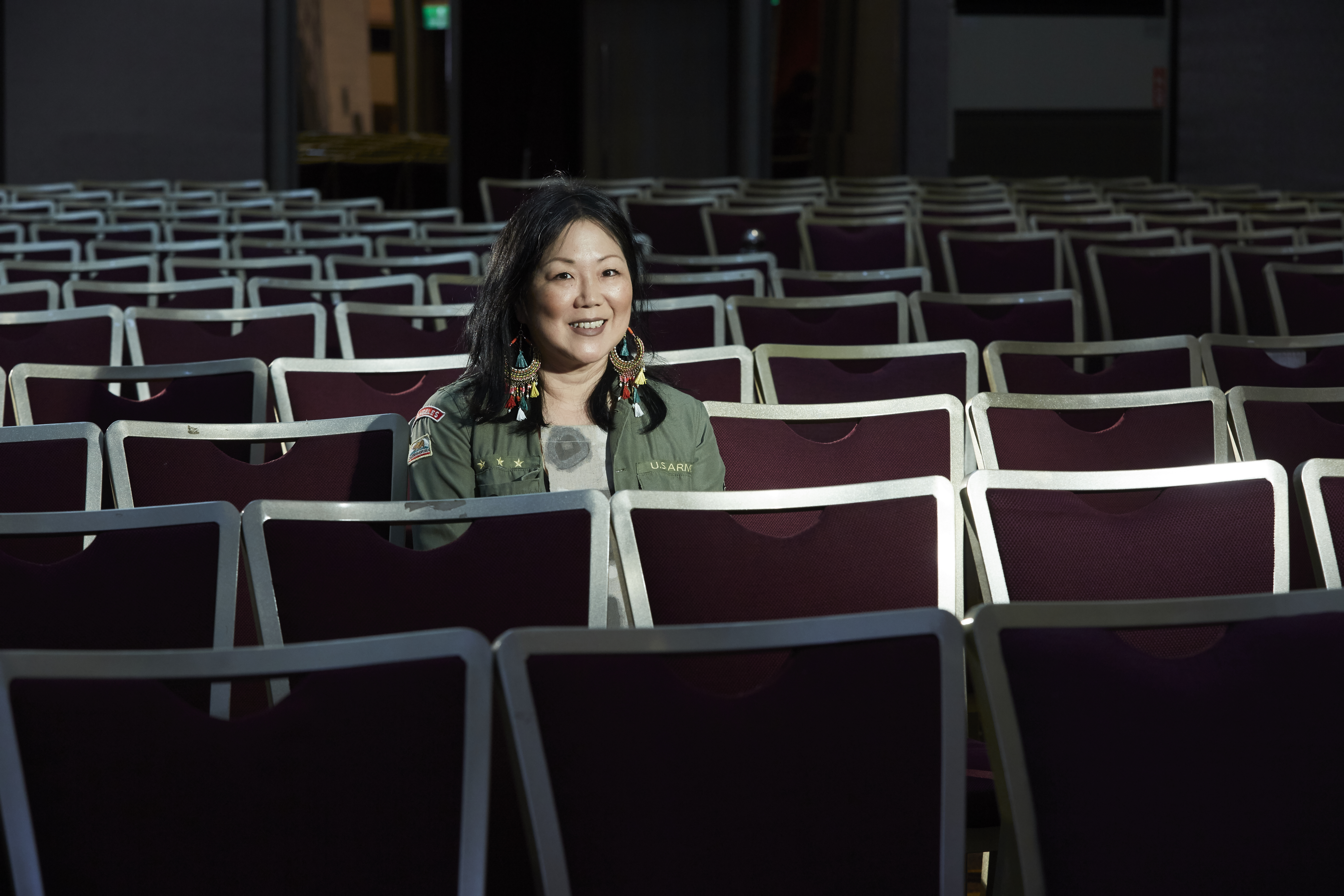 韓裔美籍喜劇演員趙牡丹日前帶著全新單人喜劇節目《Fresh Off The Bloat》巡演亞洲，首次造訪台灣。