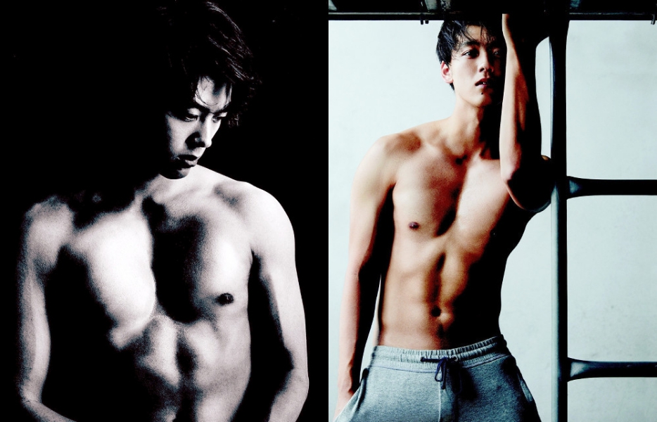 日本男星竹內涼真在日雜《ANAN》展現結實身材。（翻攝自網路）