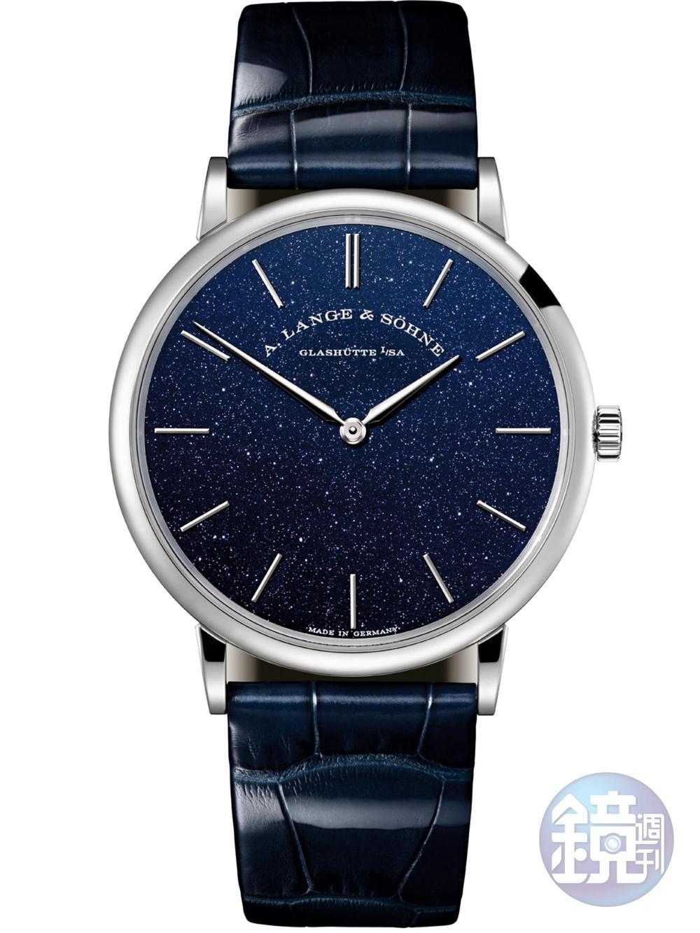 【A.LANGE & SOHNE】Saxonia Thin Blue