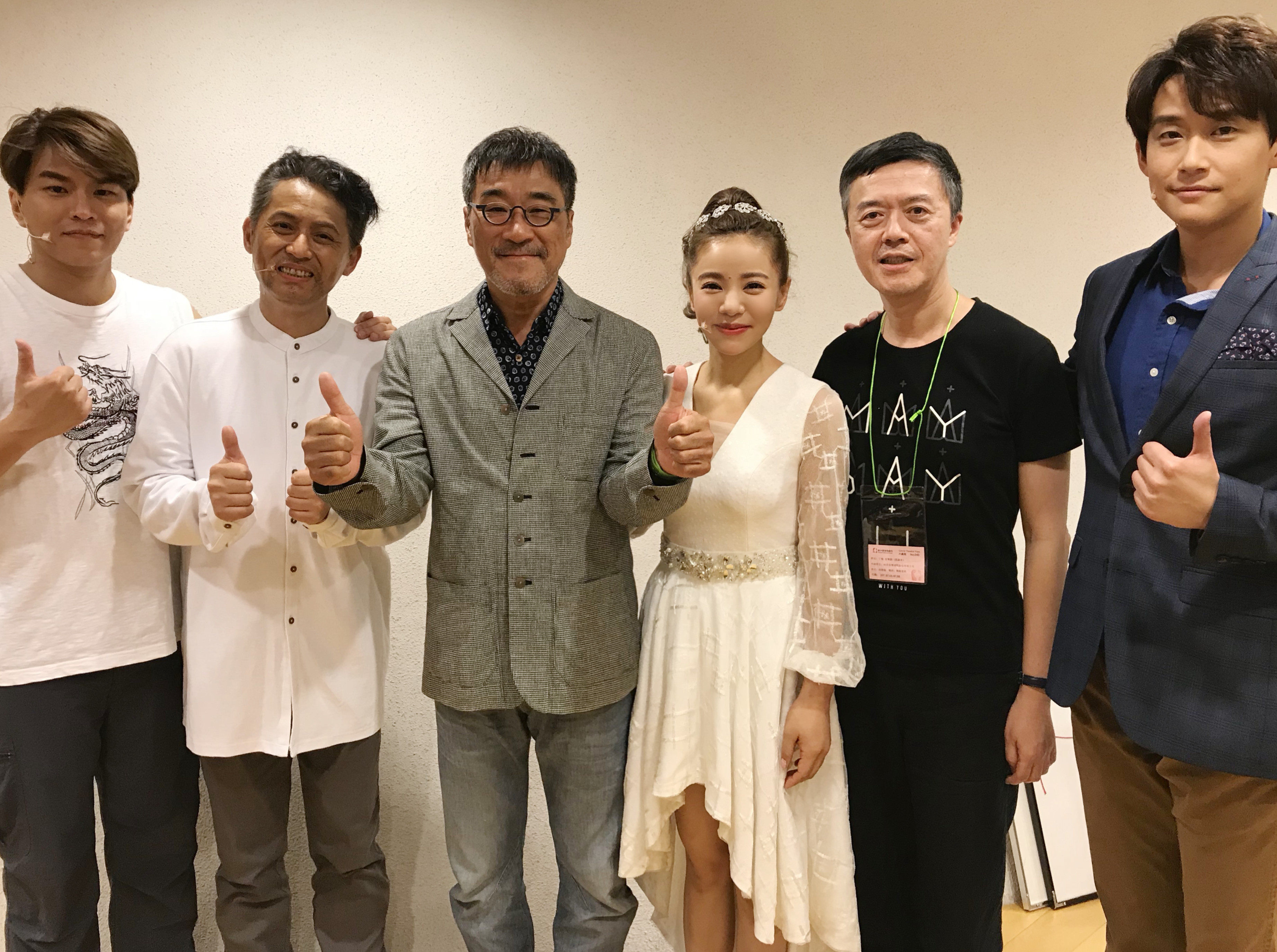「大哥」李宗盛特地南下捧場,為所有演出團隊打氣。(相信音樂提供)