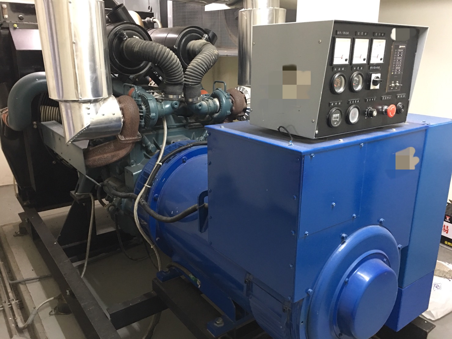 強颱瑪莉亞即將來台，發電機業者提醒民眾，記得檢查家裡的發電機。（業者提供）