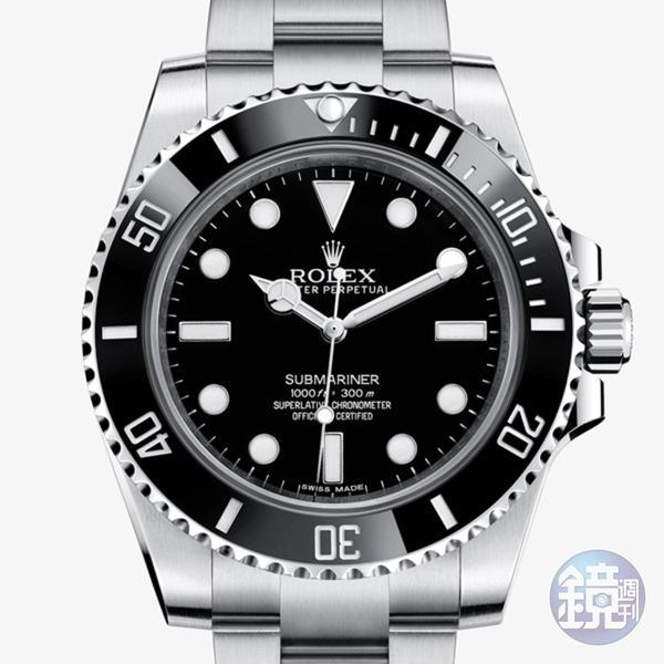 勞力士Submariner 114060LN。定價：約NT$247,500