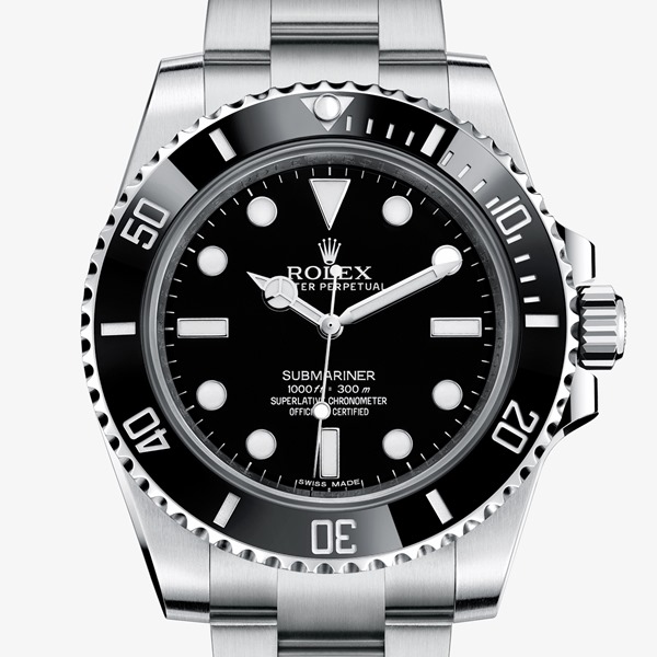 勞力士Submariner 114060LN。定價：約NT$247,500