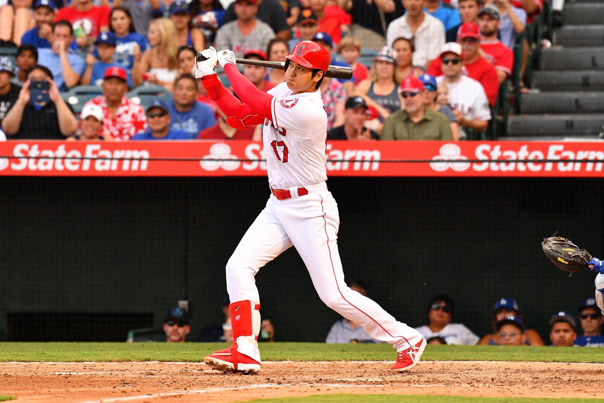 大谷翔平今天這支代打全壘打，是日籍選手在大聯盟的第9支。（東方IC）