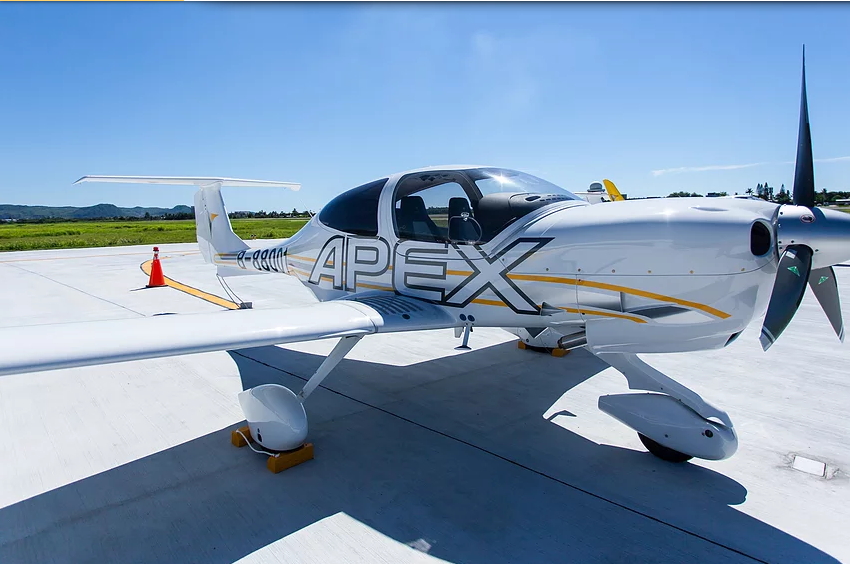 安捷飛航訓練中心訓練機今日於高雄外海迫降。（翻攝自安捷官網）