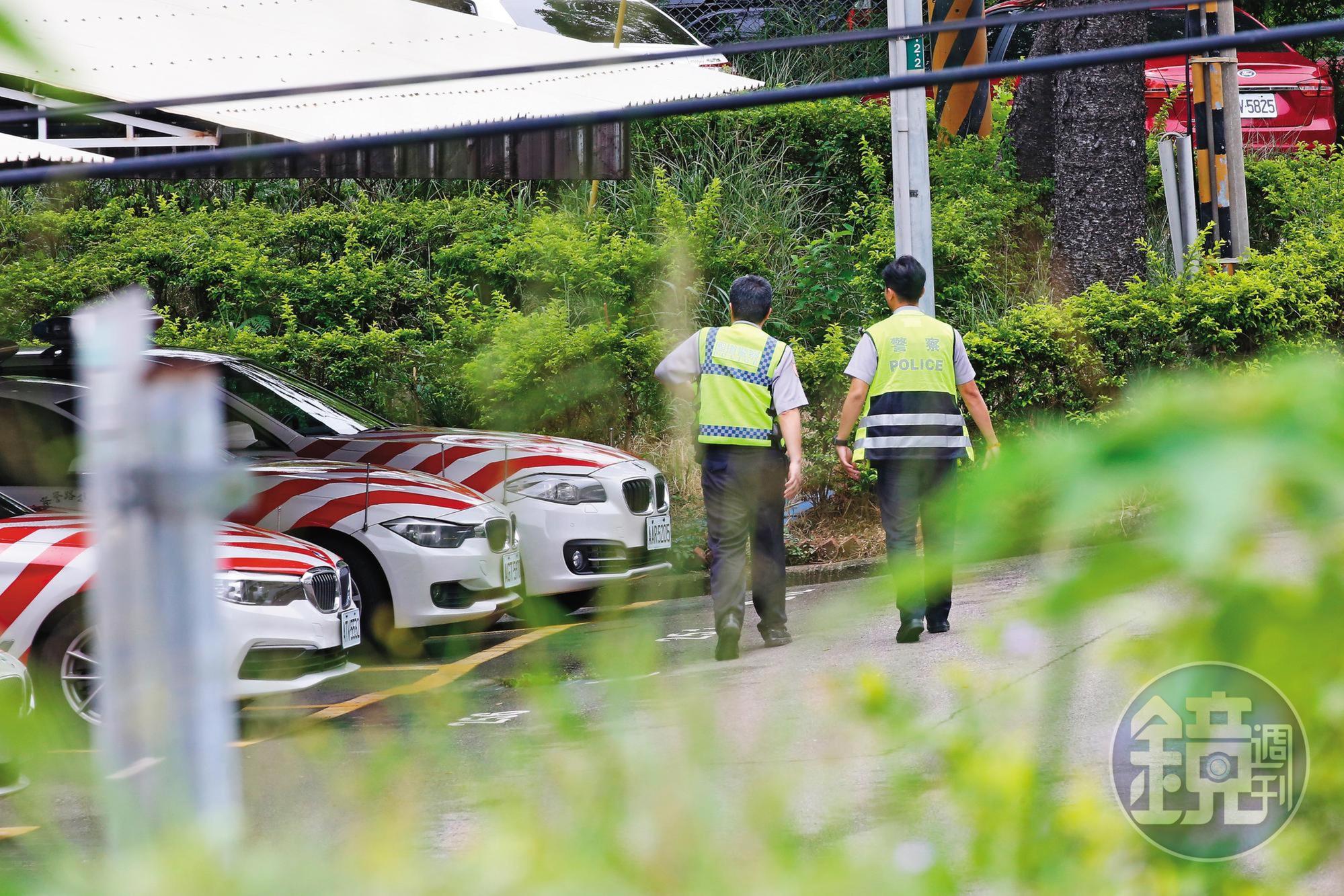 H女常出入國道造橋分隊，因此認識不少國道官警。（圖中人物均非當事人）
