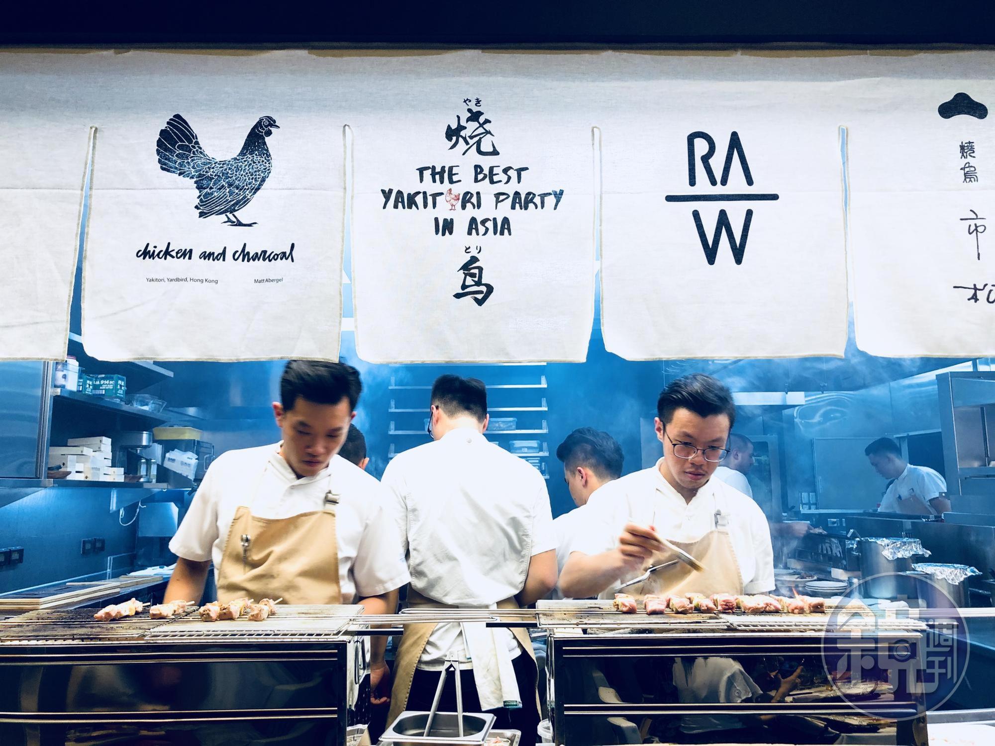 RAW集合亞洲燒烤名店舉辦「亞洲最強燒鳥派對」