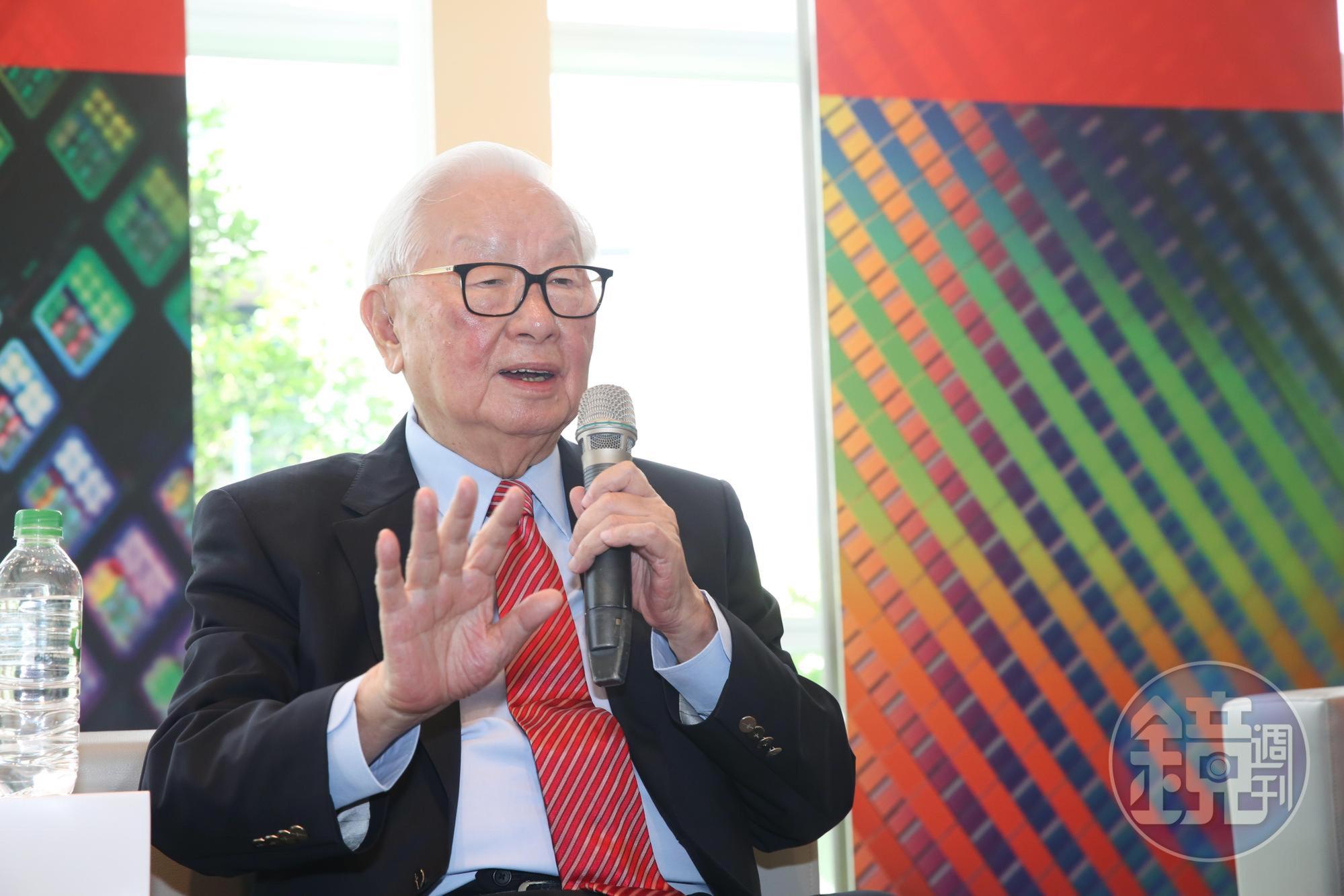 張忠謀認為，川普打貿易戰像是沒有劇本的實境秀。