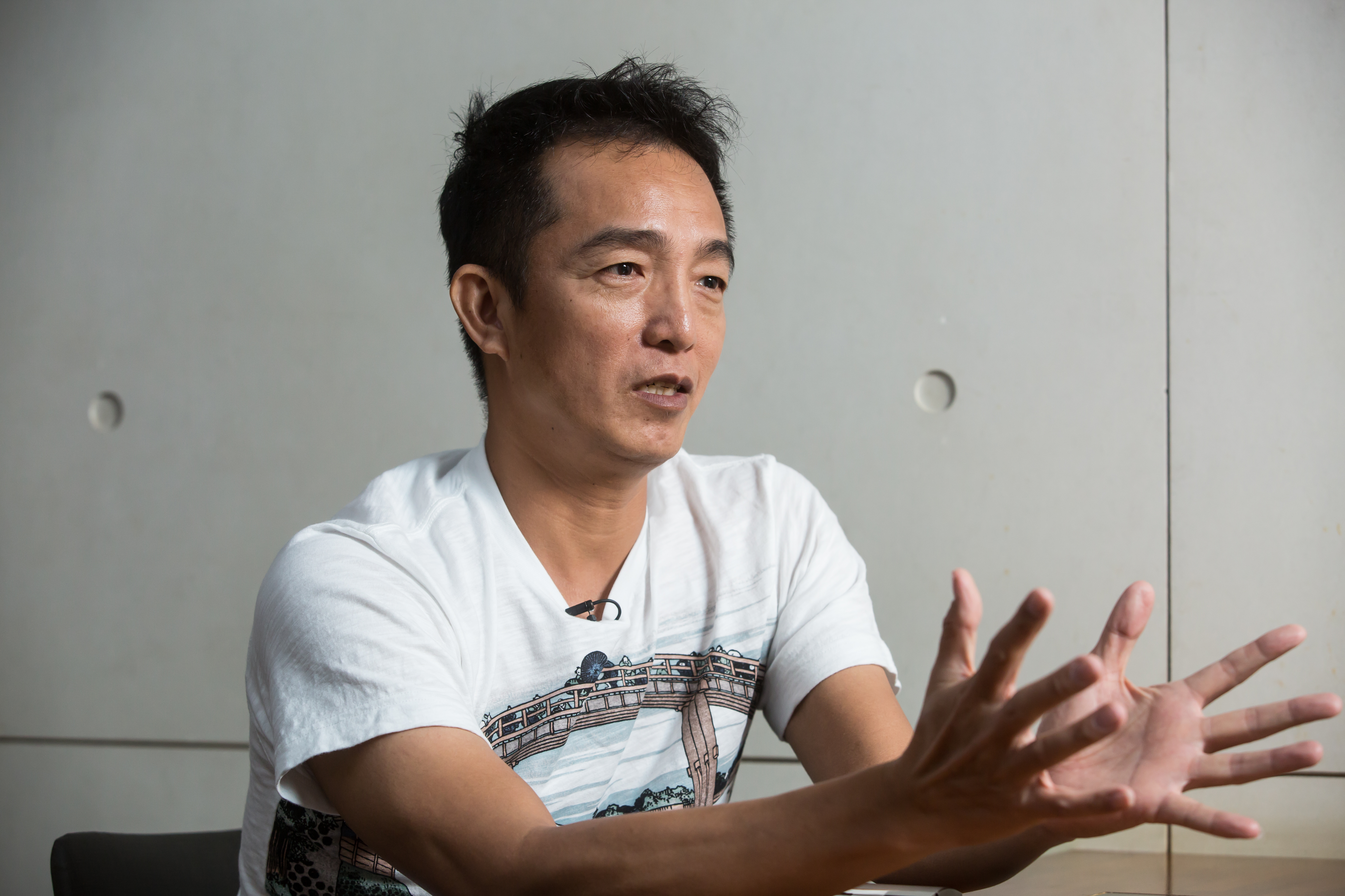 林英權平日不常盯盤，而是著重產業研究和財報選股，賺取大波段的成長行情。