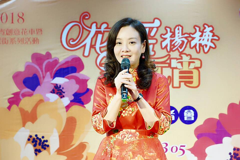 因民進黨不分區立委Kolas Yotaka將接任行政院發言人職務，桃園市客家事務局局長蔣絜安將遞補擔任立委。（翻攝蔣絜安臉書）