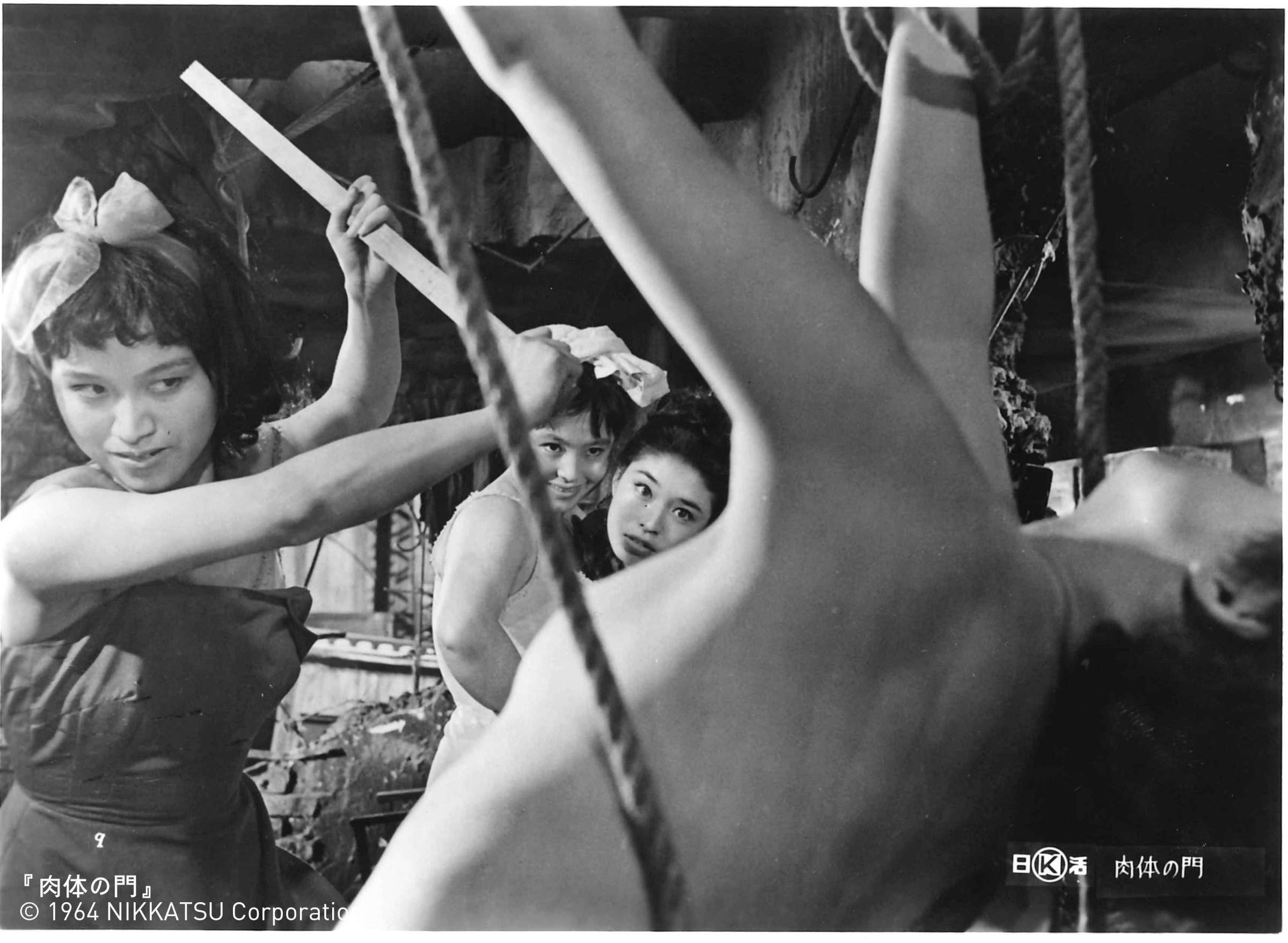 《肉體之門》用性解放嘲弄現實。（高雄電影館）