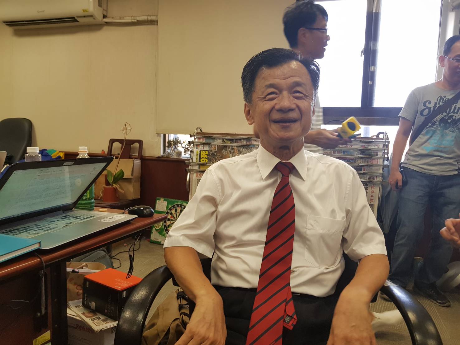 行政院內閣改組，傳出原任法務部長邱太三改接總統府副秘書長，邱太三表示還沒點頭同意。