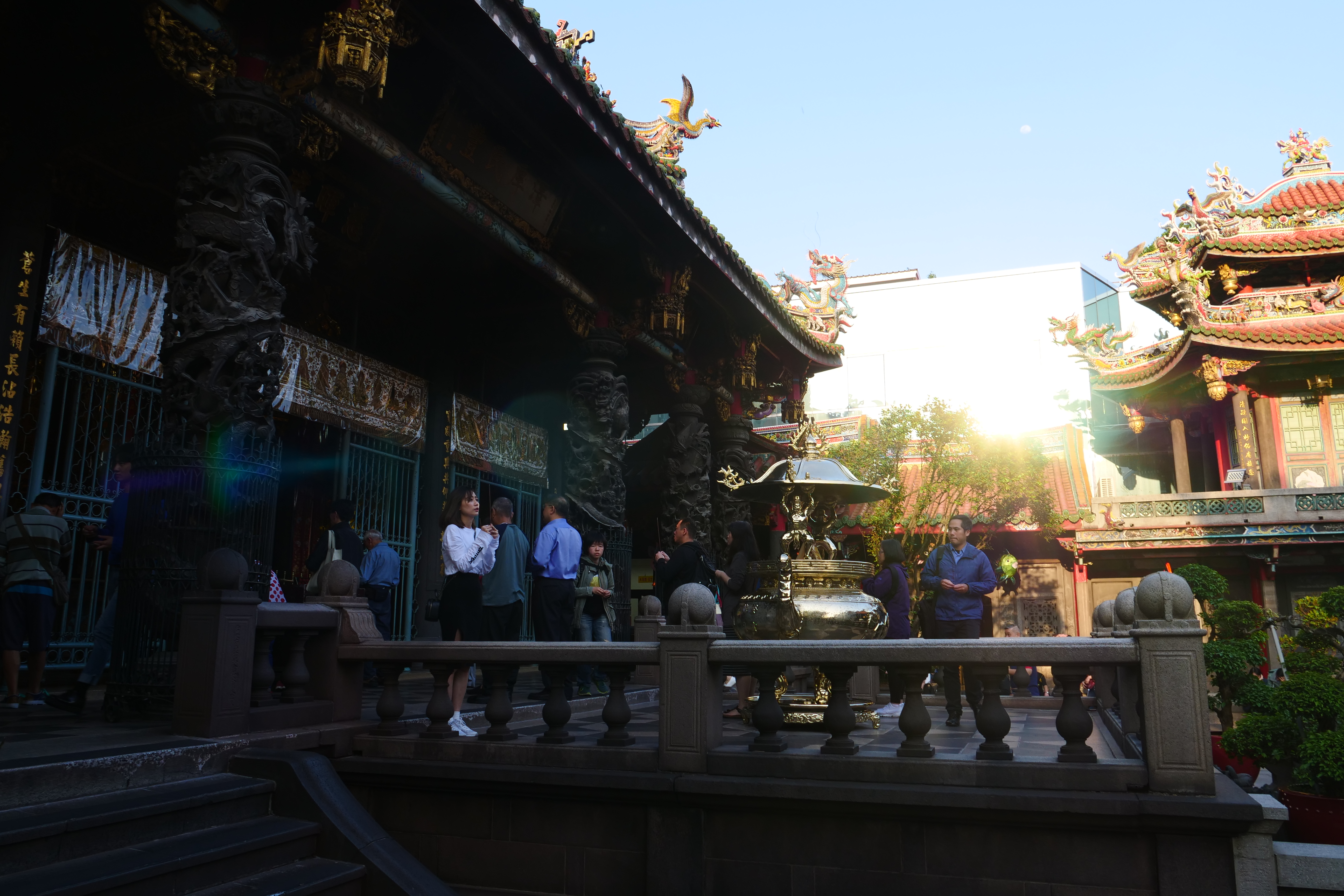龍山寺站，是中藥公車的主要景點之一。