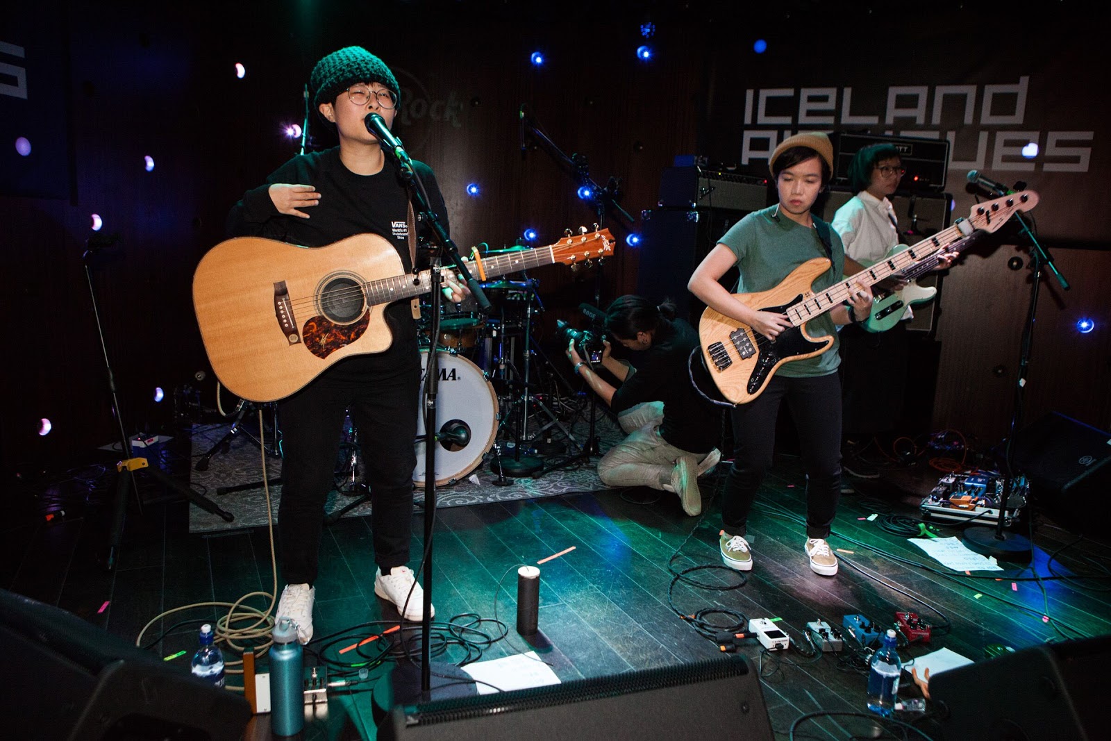 香港女子樂團雞蛋蒸肉餅去年曾出席冰島音樂節，今年有意參加的樂團可把握於7月底前報名。（ 冰島音樂節提供/ Rúnar Sigurður Sigurjónsson攝影）