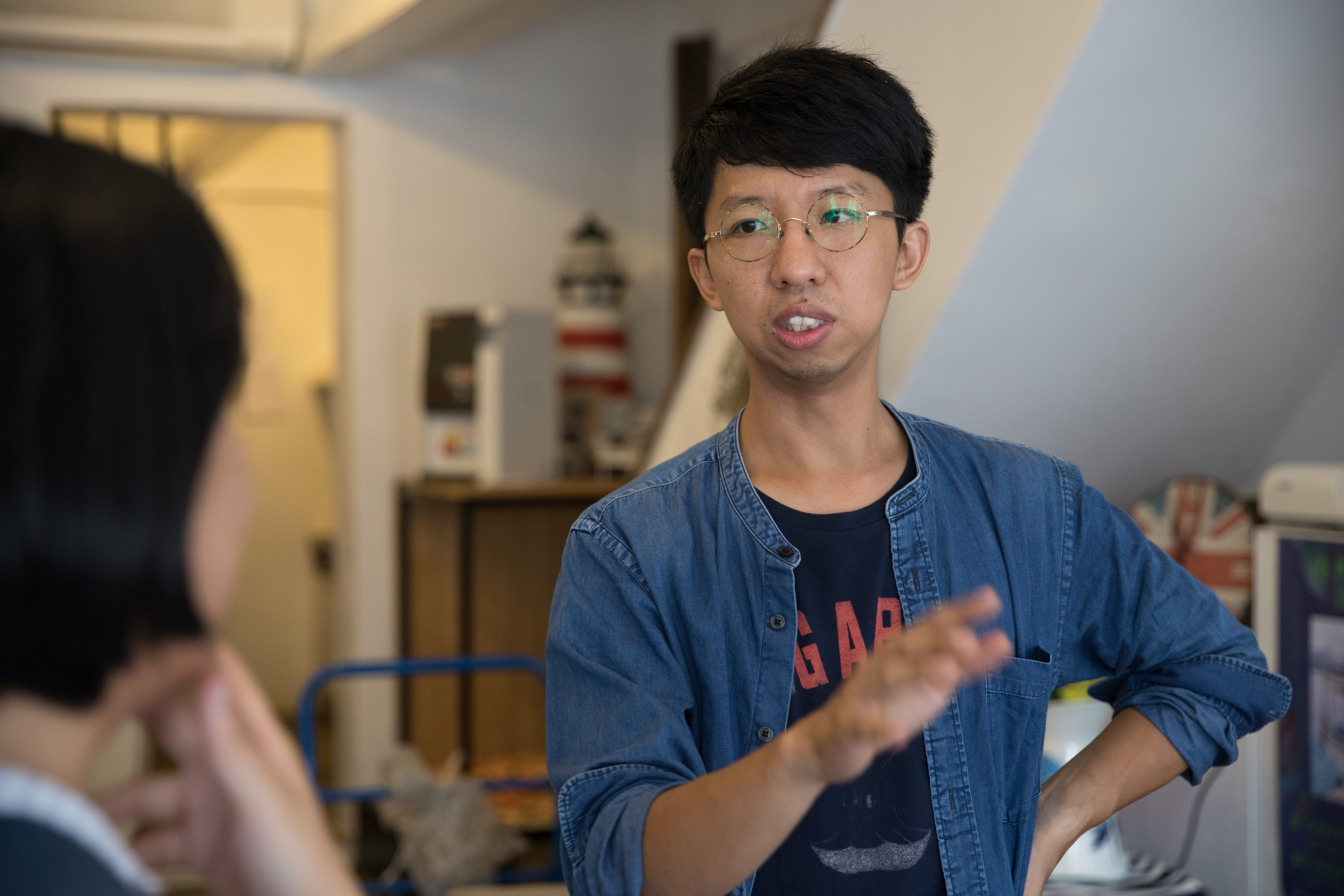「星濱山共創工作室」發起人林書豪,希望透過藝術節讓漁港有更多可能性。