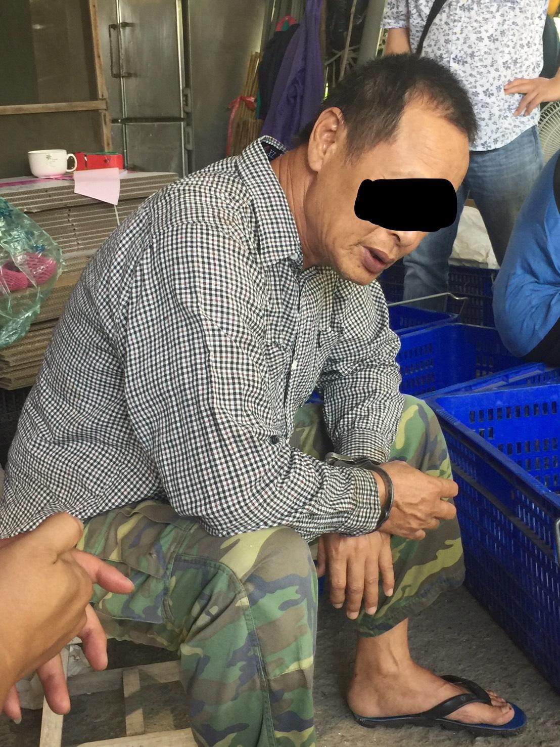 葉嫌曾是台灣短跑紀錄保持人,如今淪為販毒集團成員。(海巡署提供)