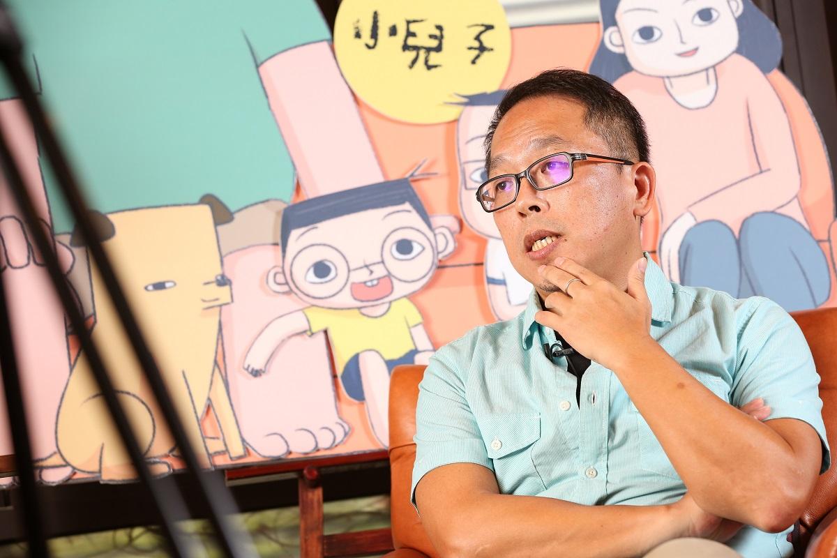 史明輝表示《小兒子》動畫雖然每秒只畫8至12格，但視覺上的影像殘留不至於有停頓感。