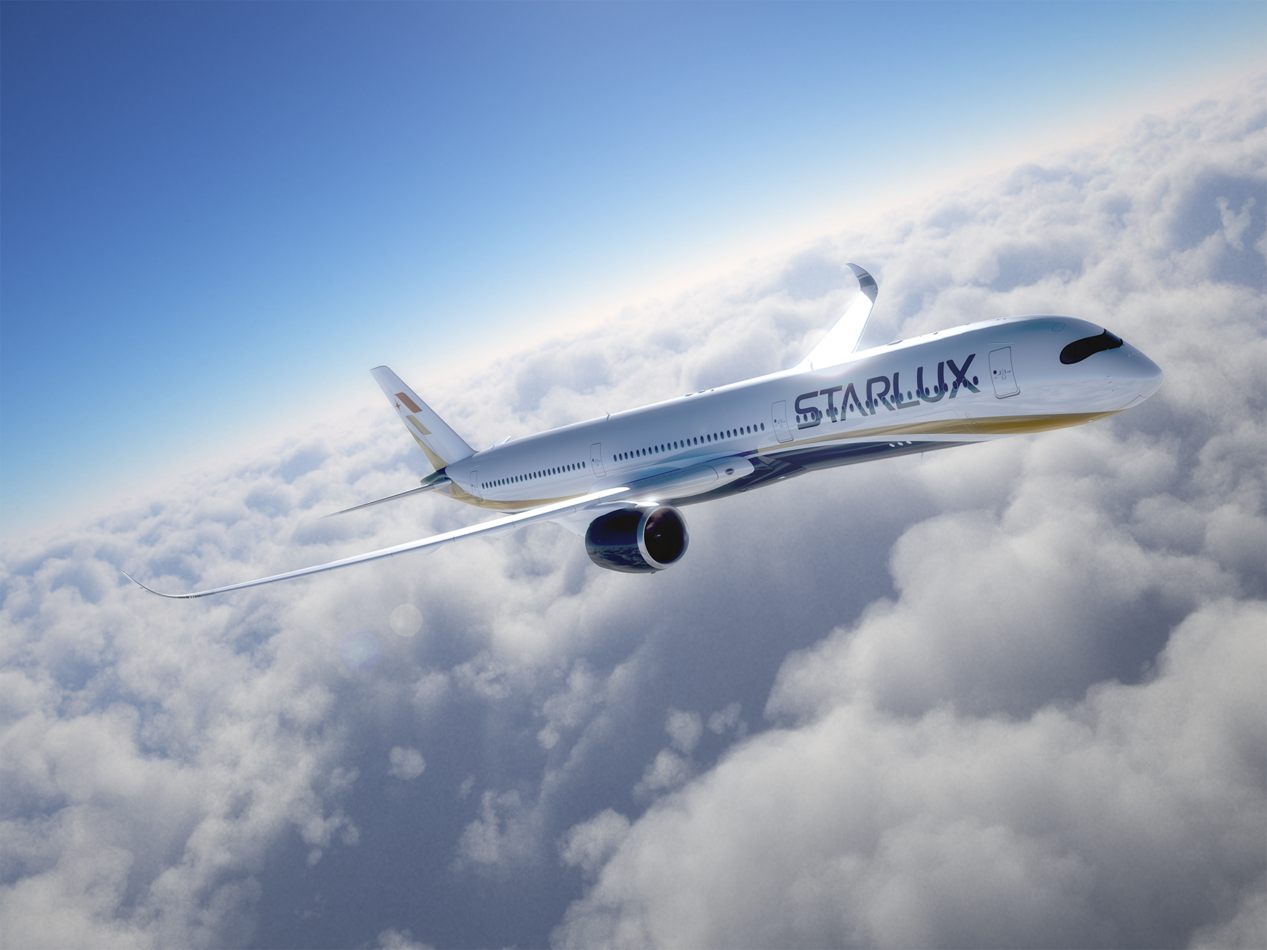 星宇航空向空巴訂購17架飛機，張國煒曾受邀體驗A350-1000飛行。（星宇航空提供）