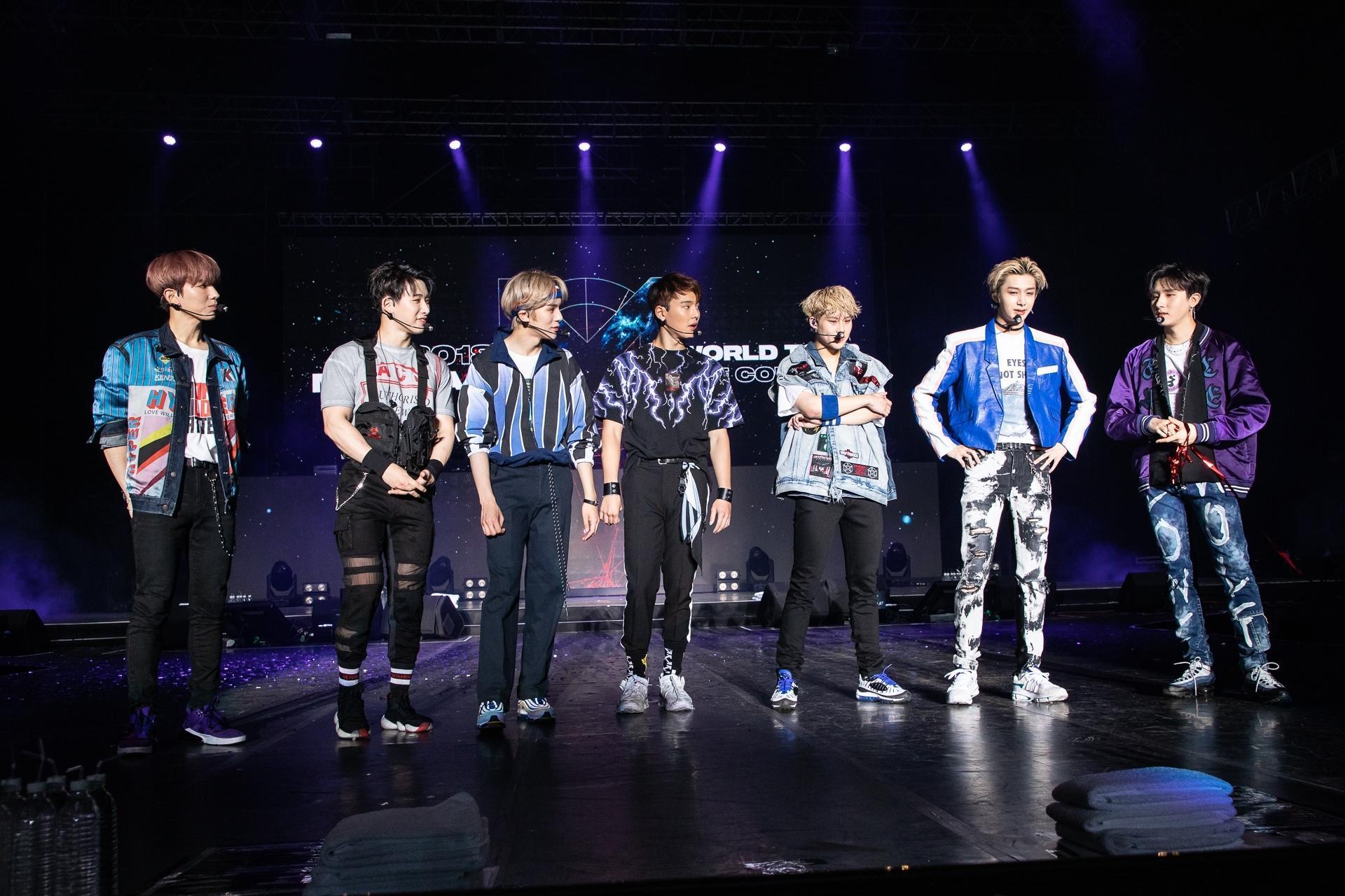 Monsta X不時感激MONBEBE們的支持,並許願很快再回來見大家。(無懼提供)