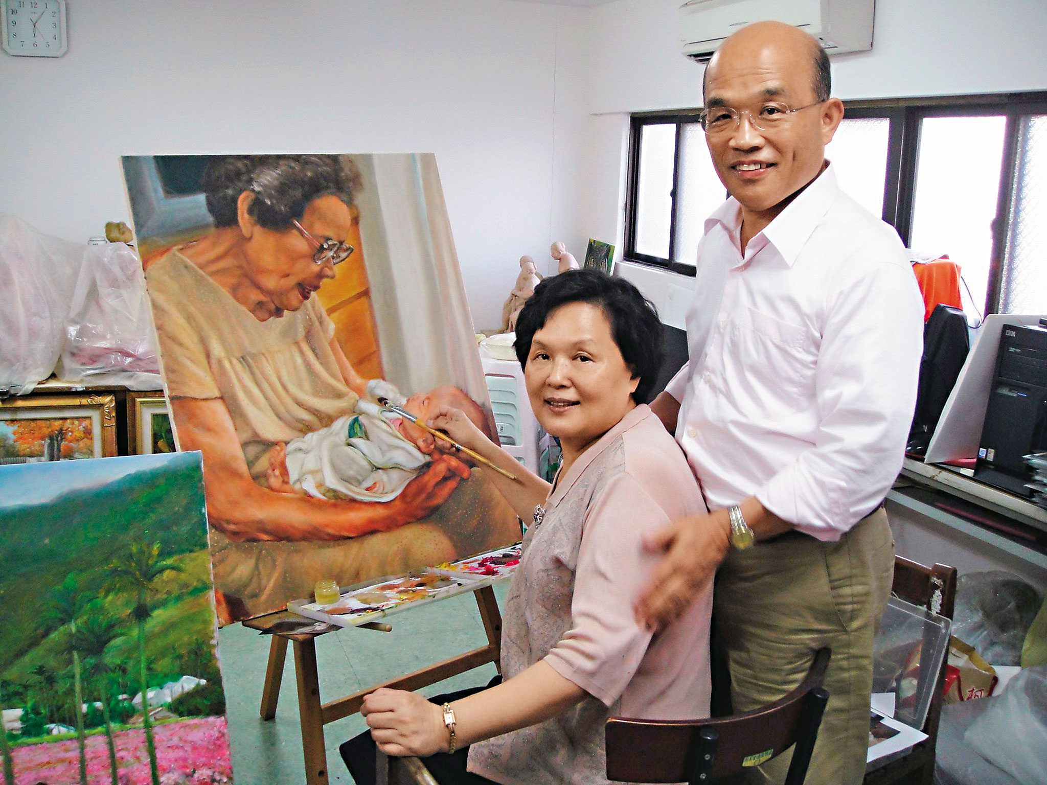 【專訪蘇貞昌】原本當女兒司機　重披戰袍老婆最不捨