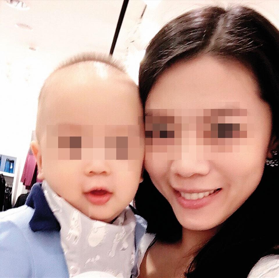 游羽柔生的兒子,恐成通姦的最有力證據。(讀者提供)
