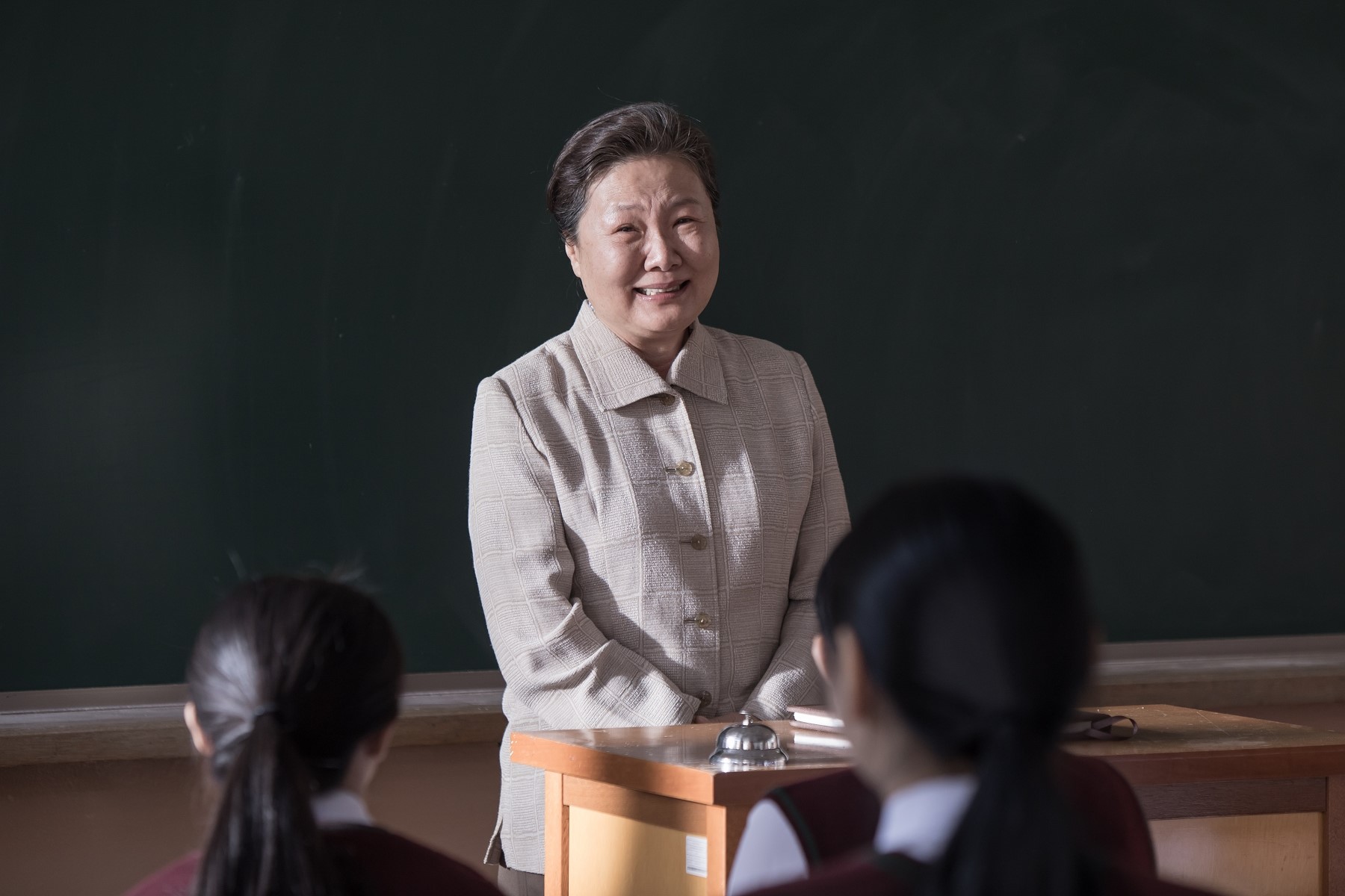 金海淑表示，《她們的故事》中的慰安婦奶奶角色，是她從影40多年來遇到的最大挑戰。（采昌國際多媒體提供）