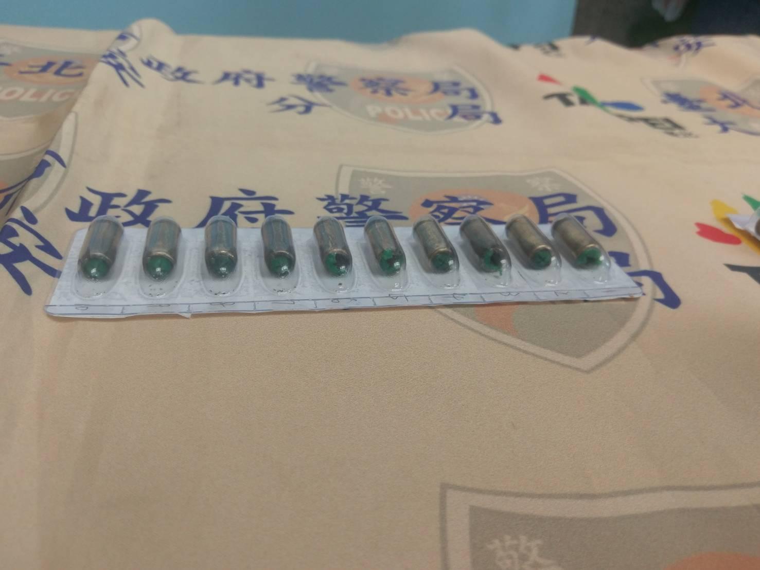 現場遺落之改造子彈。（警方提供）