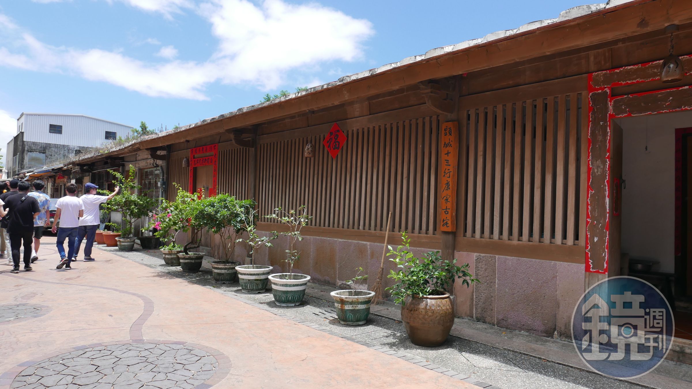 頭城老街存有不少老房子，古樸之味洋溢。