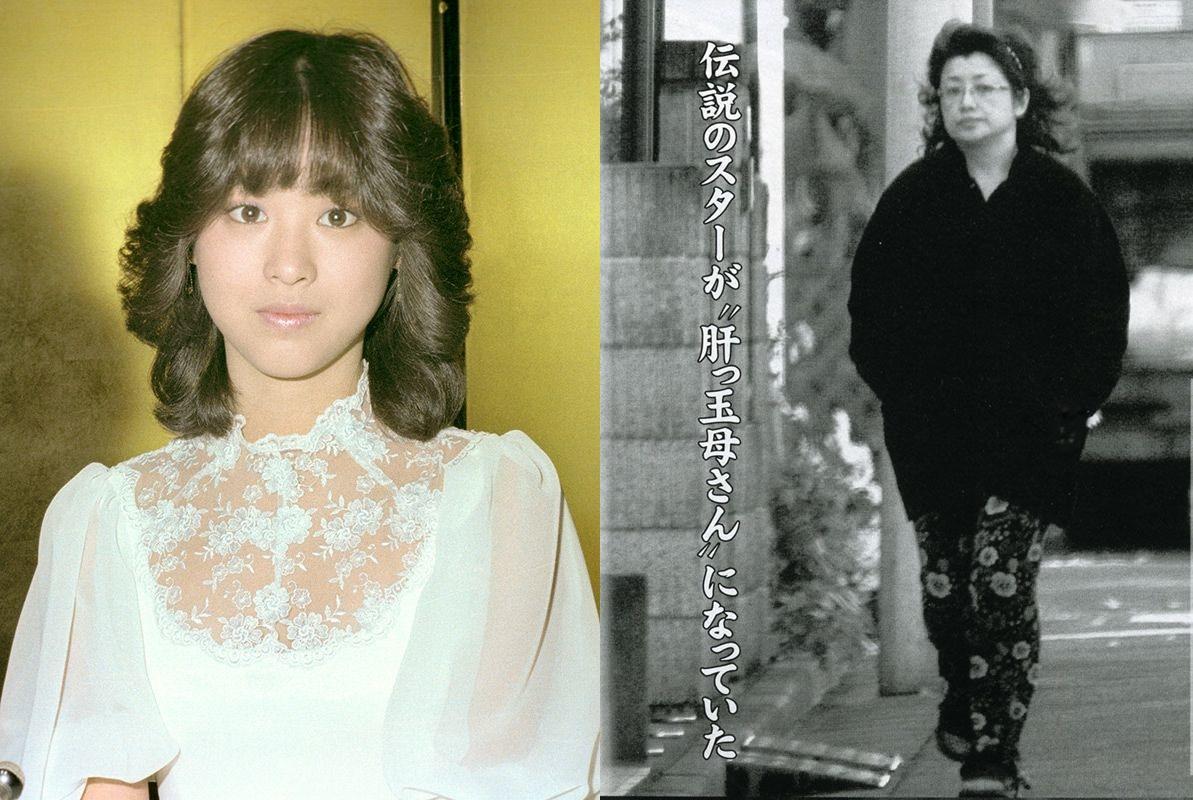 松田聖子(左)當年是一代女偶像,不過《週刊文春》的票選她最終輸給了傳奇的山口百惠(右)。山口百惠最近被週刊拍到近影,並以「劣化」形容。(翻攝《週刊文春》網站、webpoke.net)